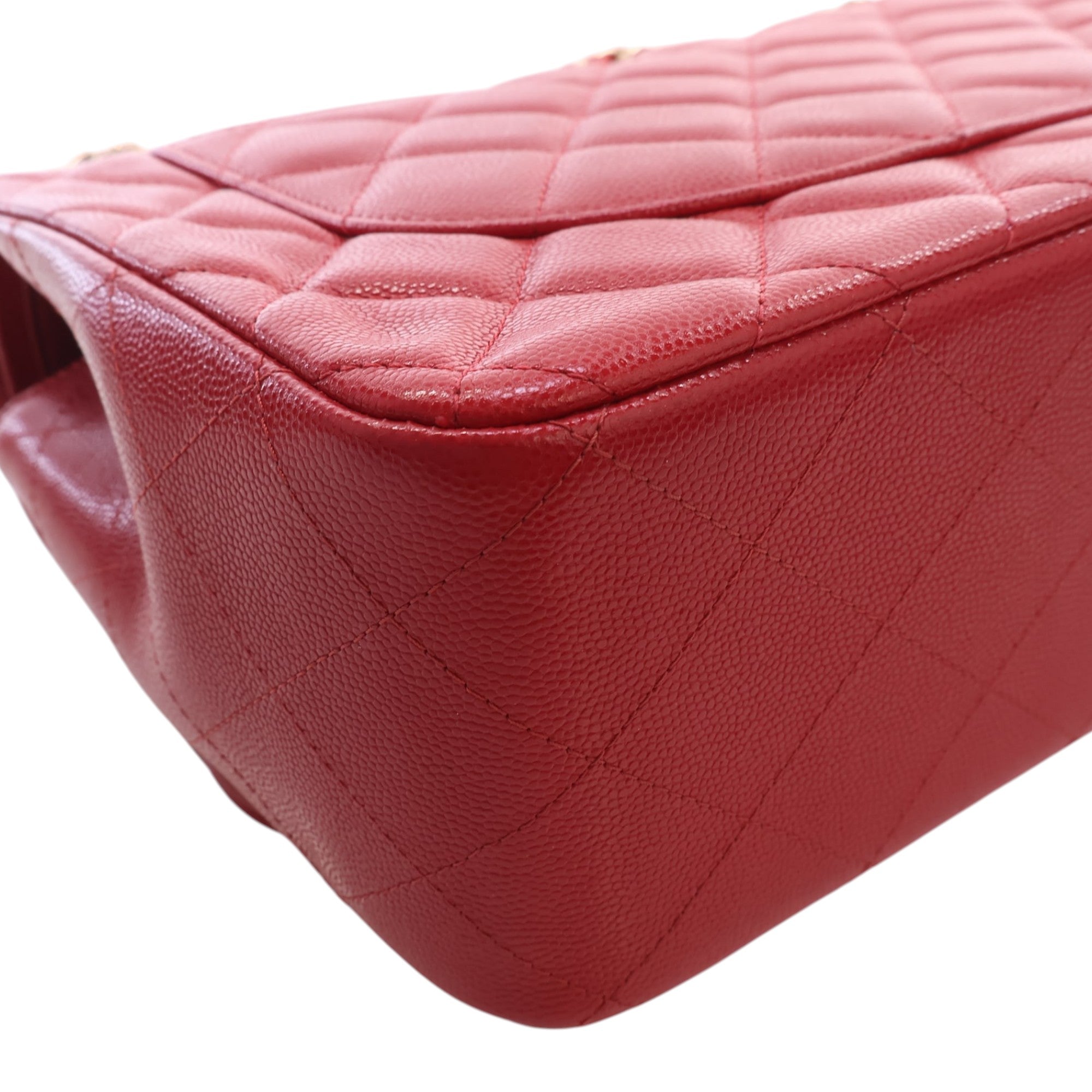 Chanel Jumbo Classic Caviar Double Flap - image 10