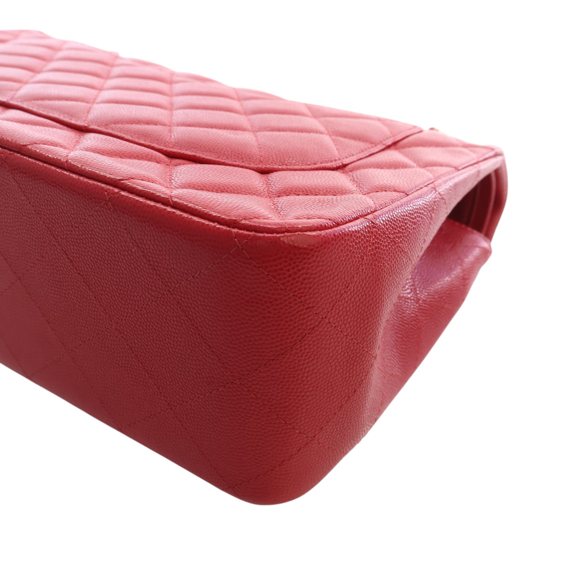 Chanel Jumbo Classic Caviar Double Flap - image 11