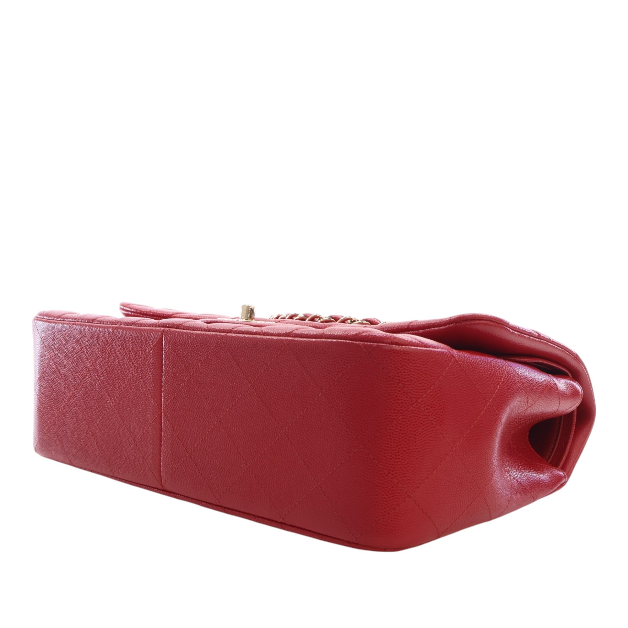 Chanel Jumbo Classic Caviar Double Flap - image 13