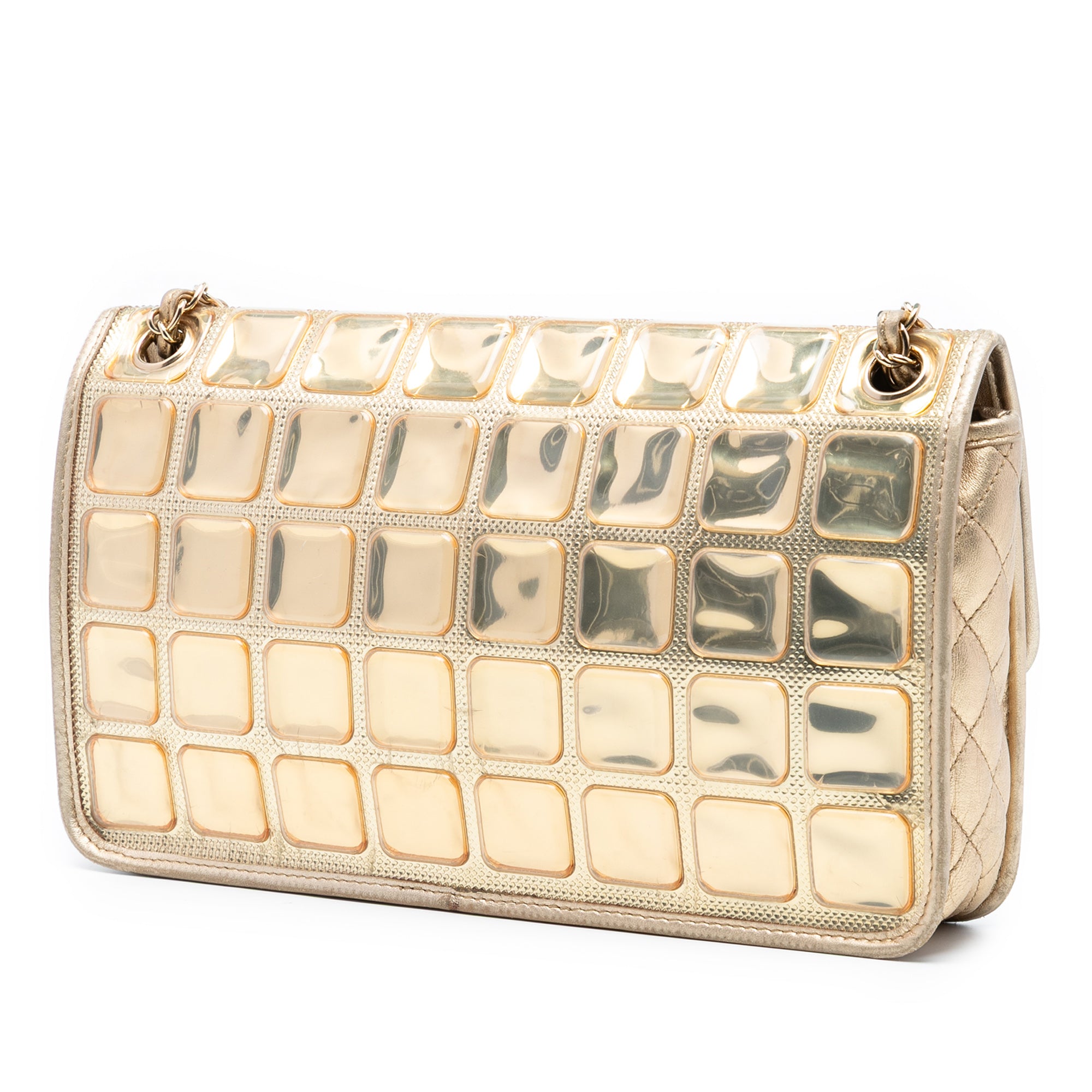 Chanel CC Vinyl Ice Cube Flap - image 2