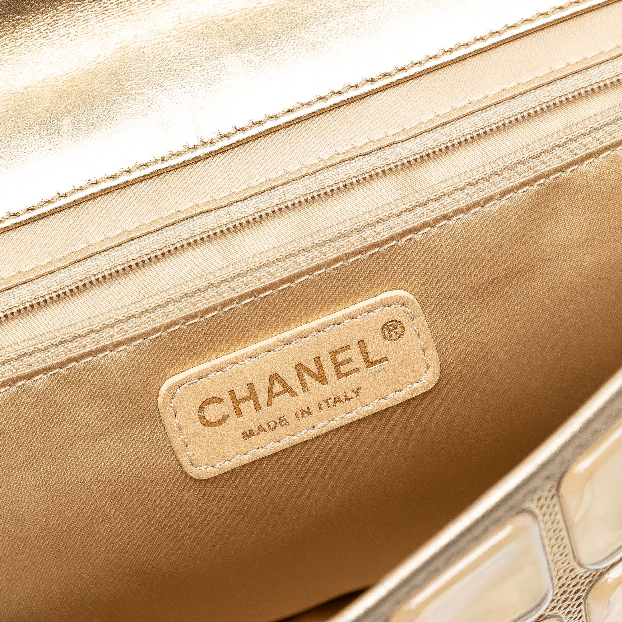 Chanel CC Vinyl Ice Cube Flap - image 6