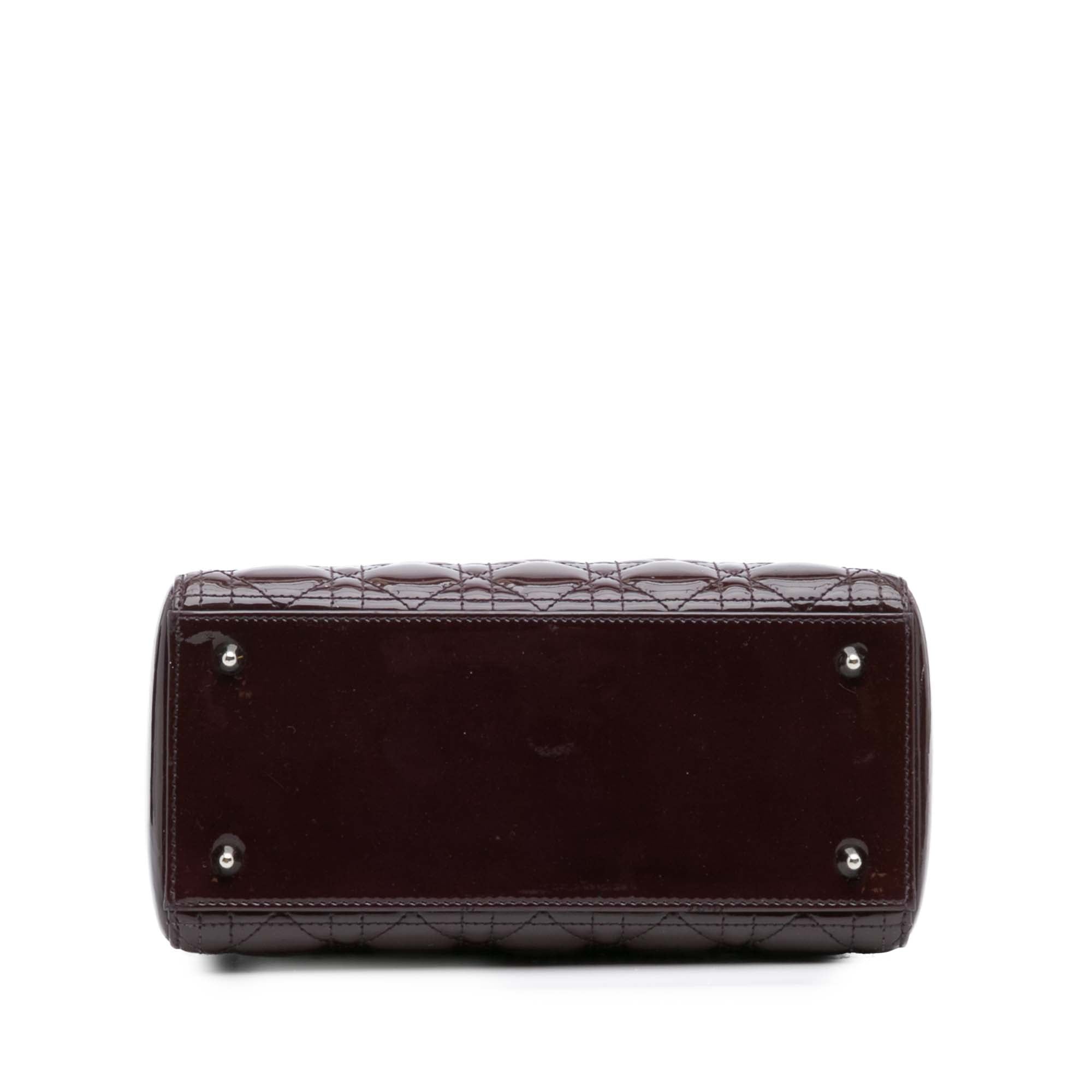Dior Medium Patent Cannage Lady Dior - image 3