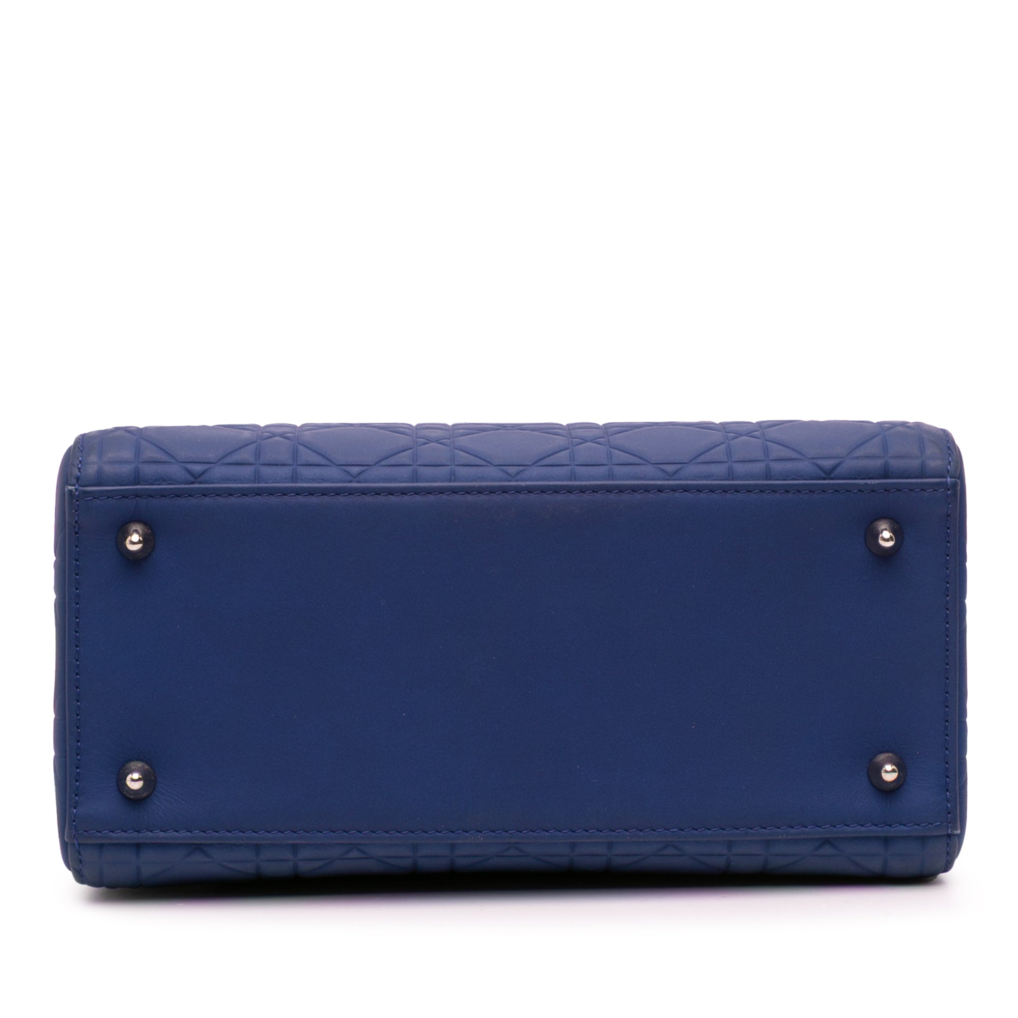 Dior Medium Ultra Matte Calfskin Embossed Cannage Lady Dior - image 3