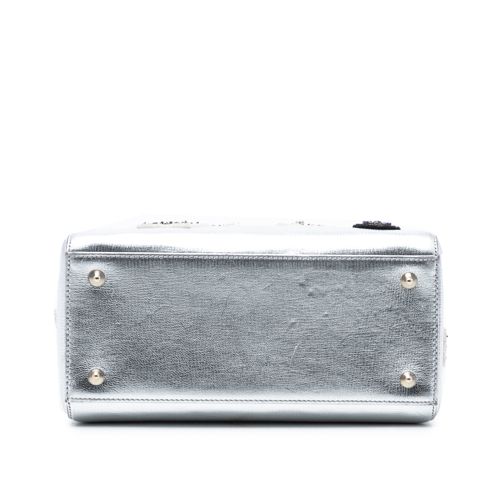 Dior Medium Calfskin Patch Embellished Lady Dior - image 3