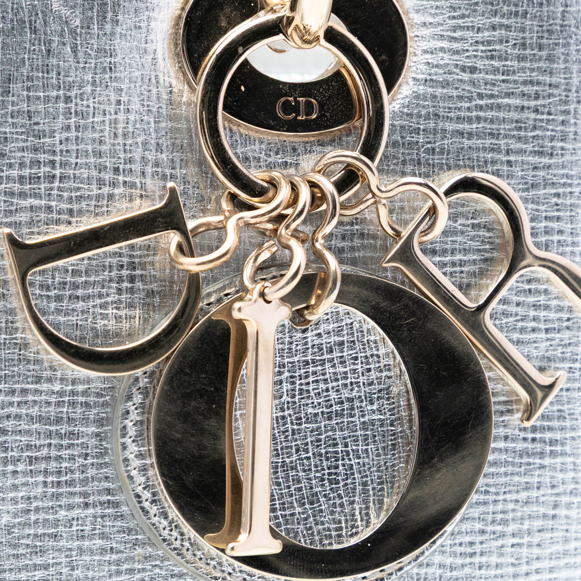 Dior Medium Calfskin Patch Embellished Lady Dior - image 6