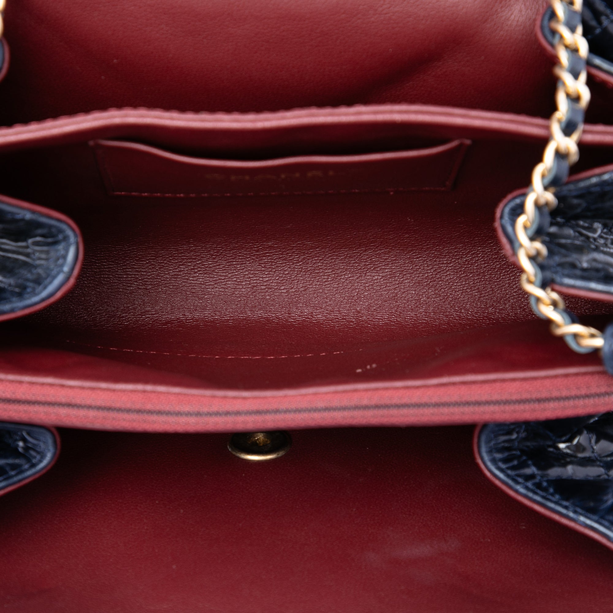Chanel CC Quilted Aged Glazed Calfskin Accordion Flap - image 4