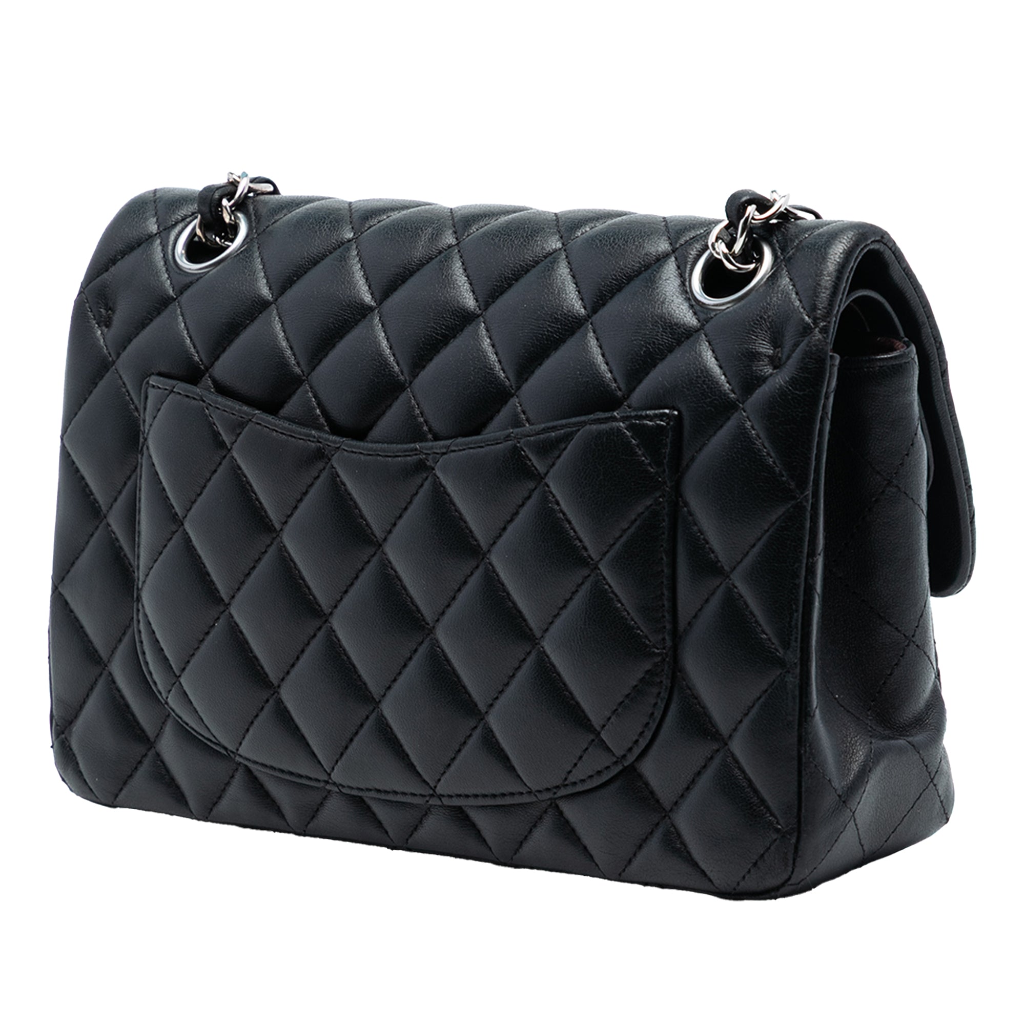 Chanel Small Classic Lambskin Double Flap - image 2