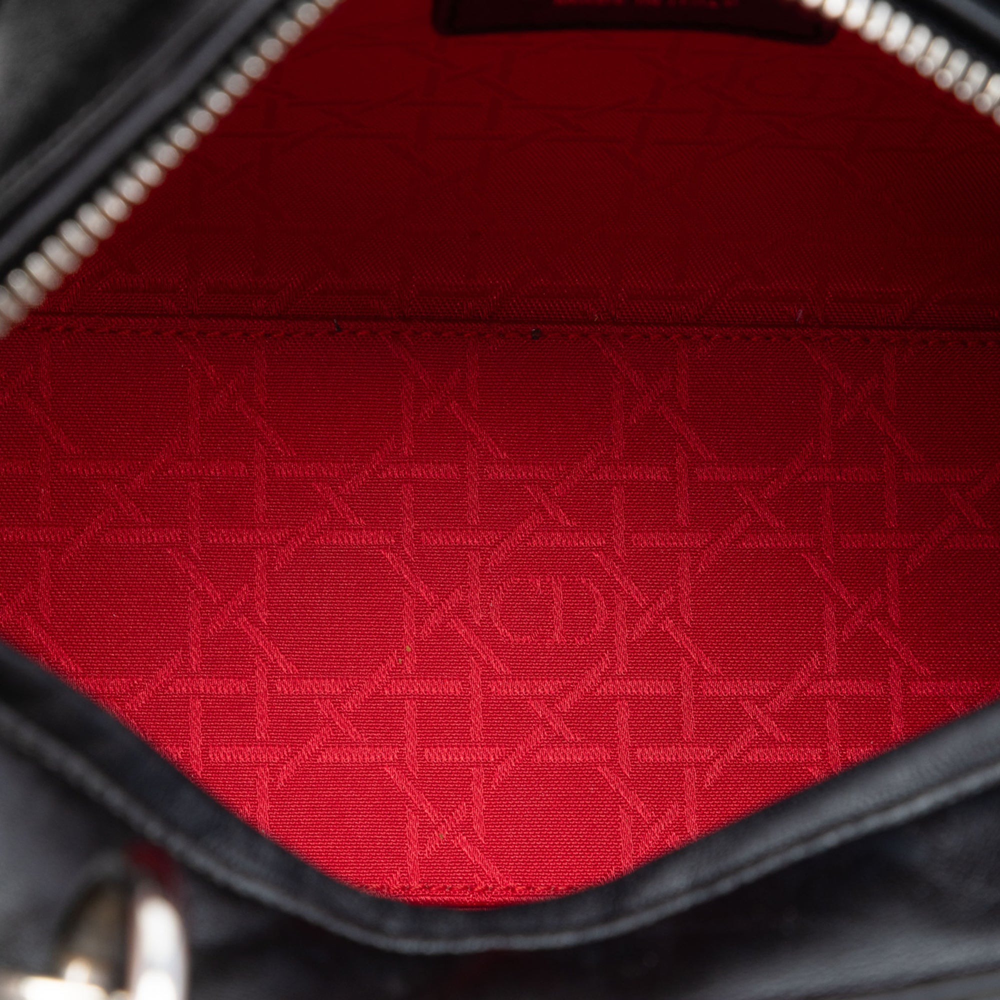 Dior Medium Lambskin Cannage Lady Dior - image 4