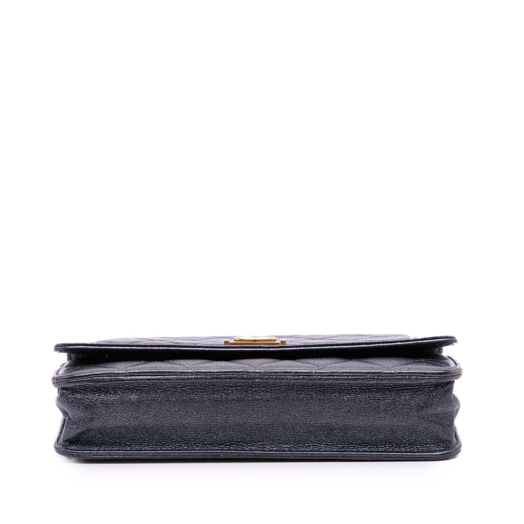 Chanel Quilted Lambskin Boy Wallet On Chain - image 3