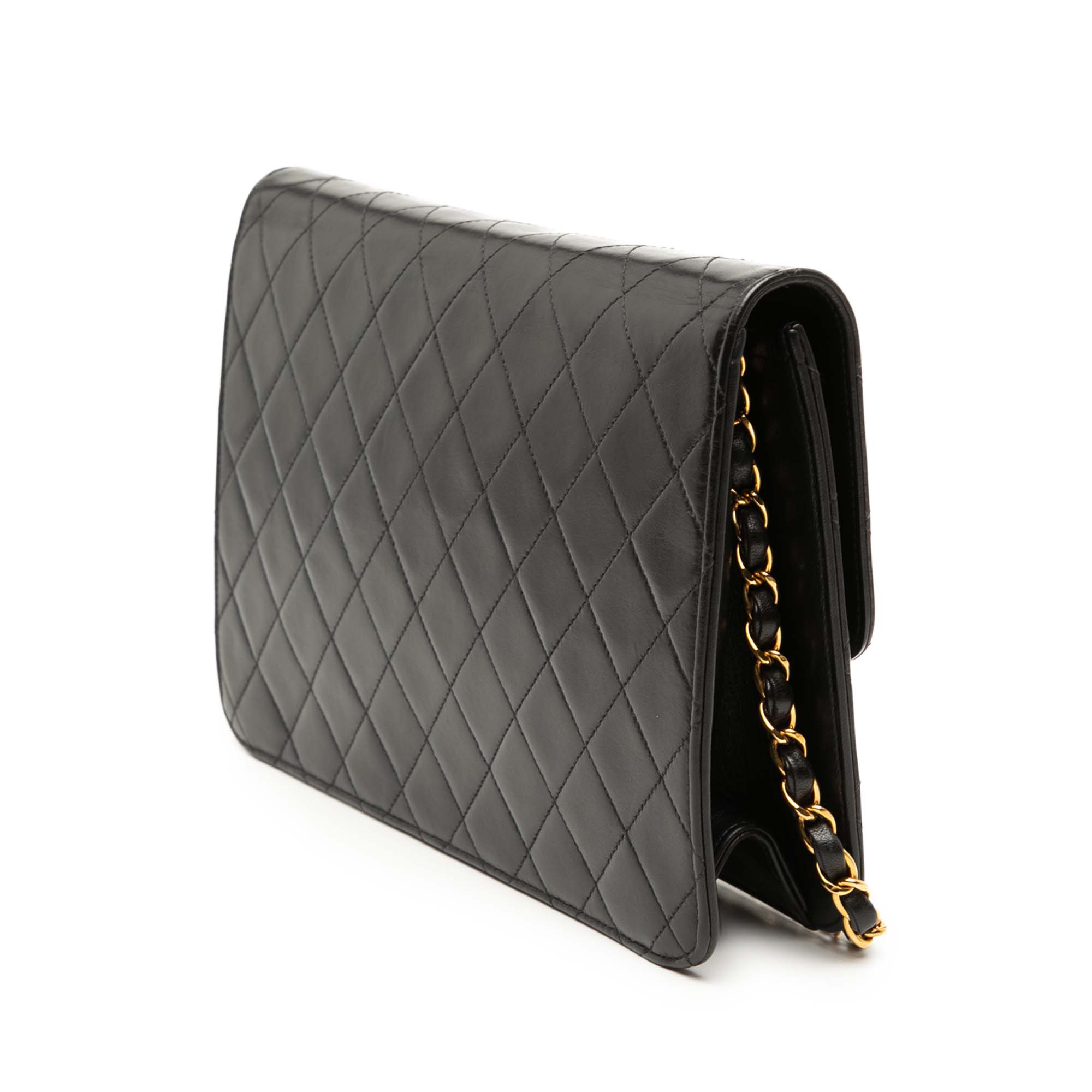 Chanel Medium CC Quilted Lambskin Single Flap - image 2