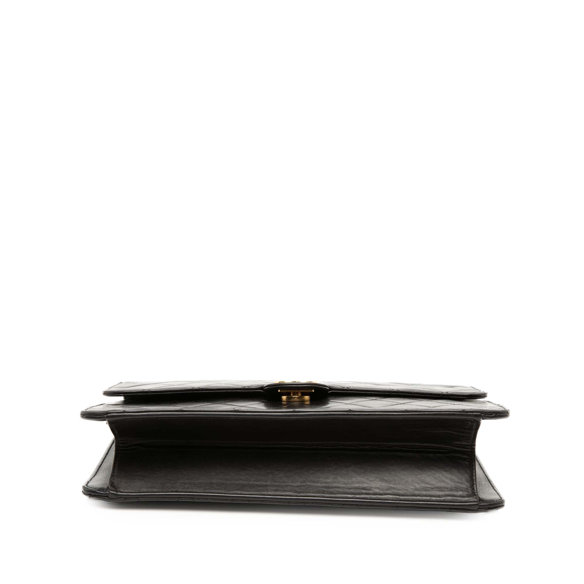 Chanel Medium CC Quilted Lambskin Single Flap - image 3