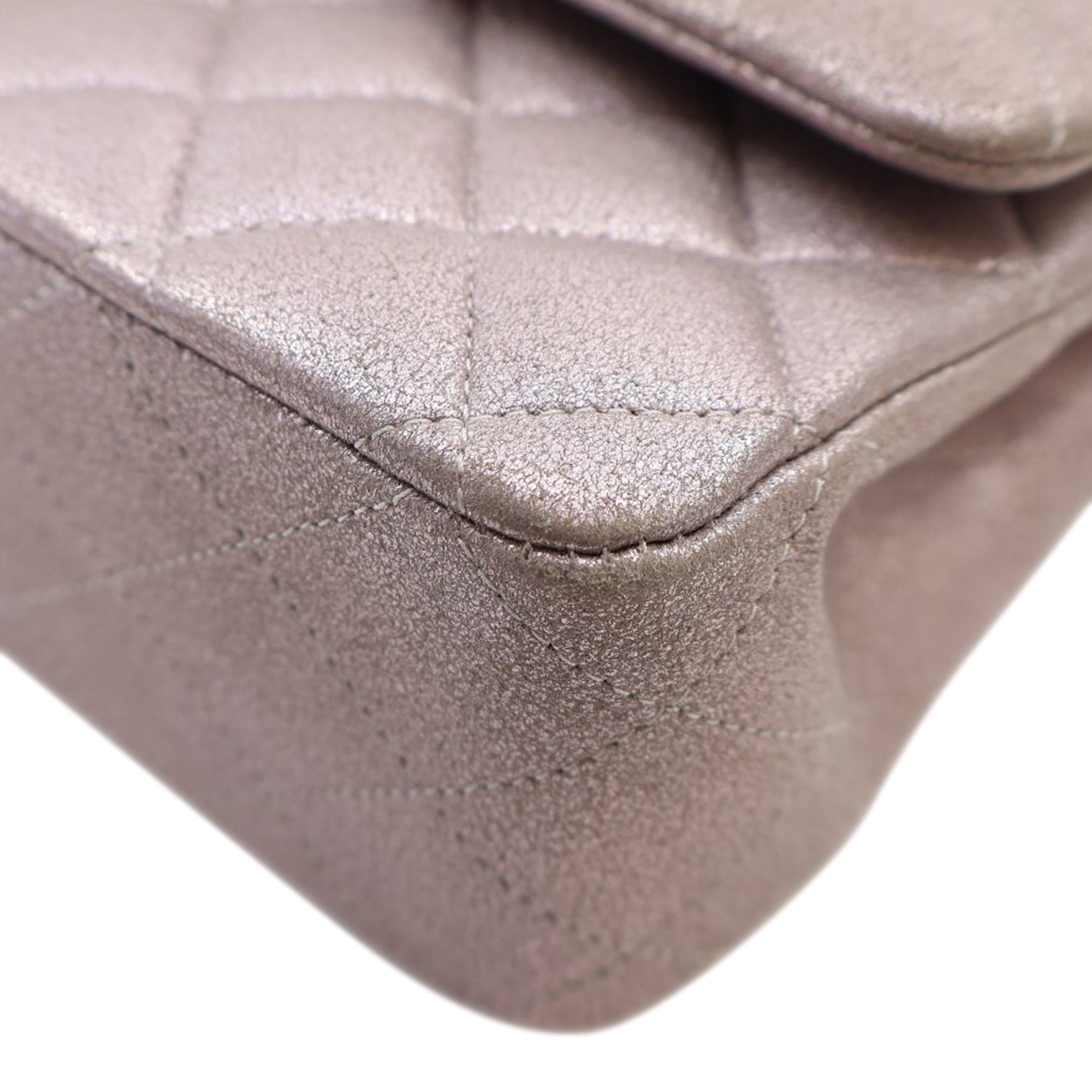 Chanel Medium Classic Iridescent Calfskin Double Flap - image 7