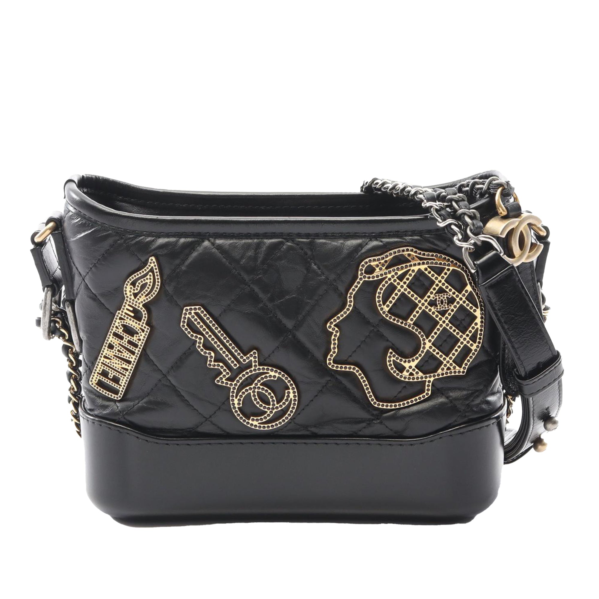 Chanel Small Aged Calfskin Gabrielle Crossbody - image 1
