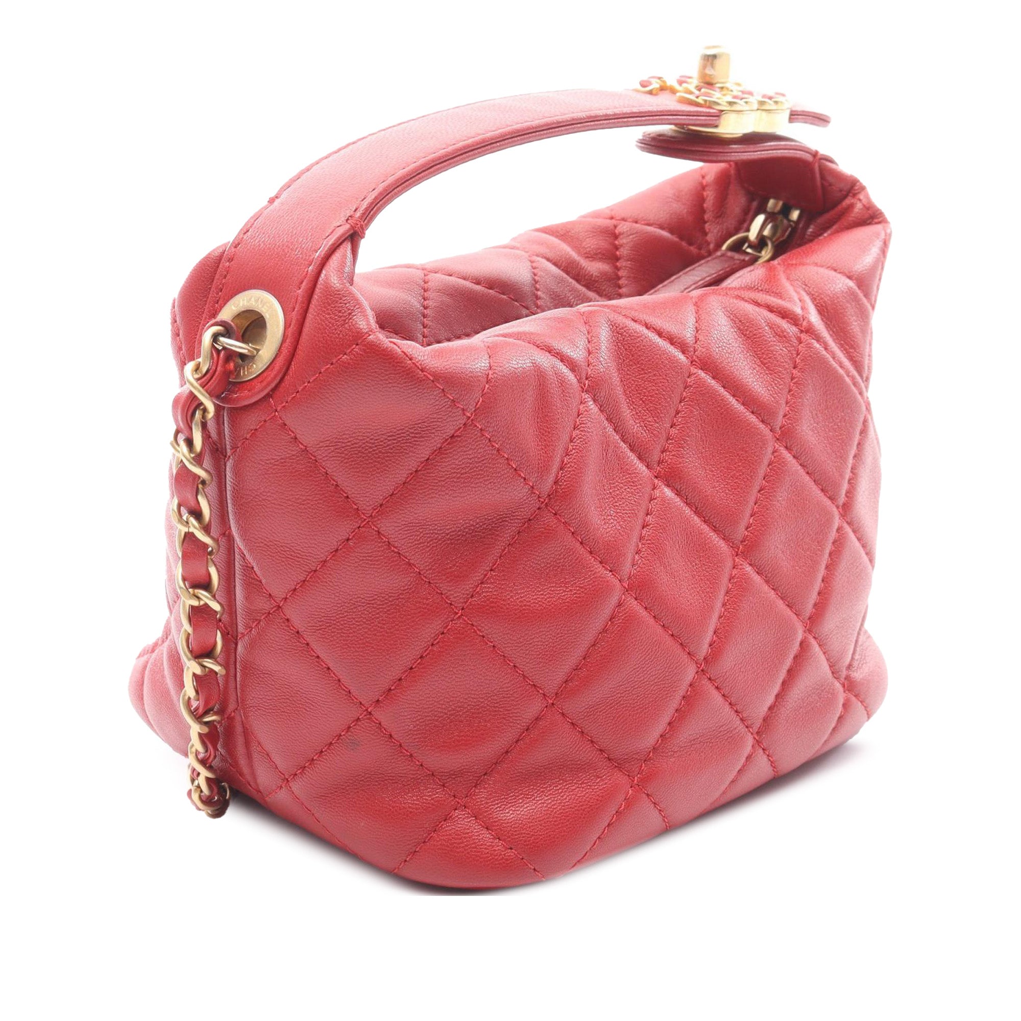 Chanel Small Quilted Lambskin Perfect Meeting Hobo - image 2
