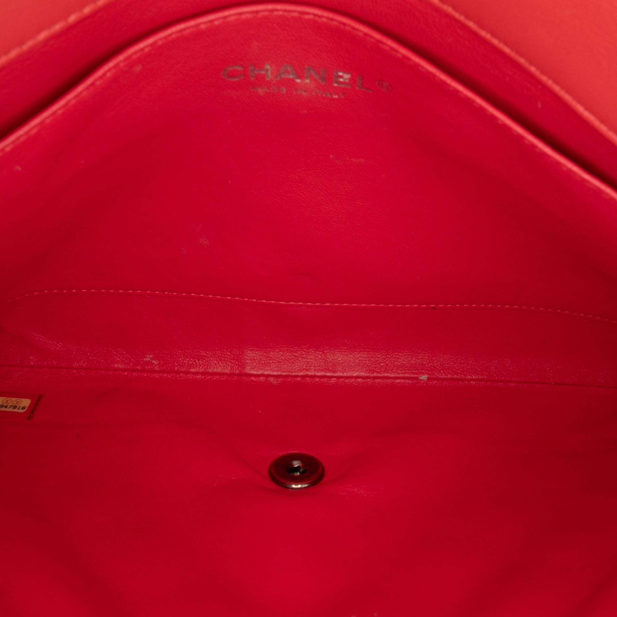 Chanel CC Quilted Patent Clutch with Chain - image 4