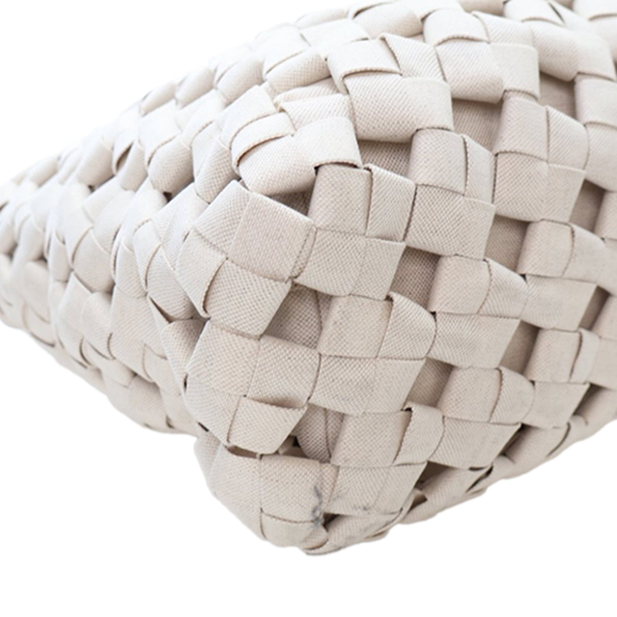 Bottega Veneta Canvas Intrecciato Hand Knotted Tote - image 11