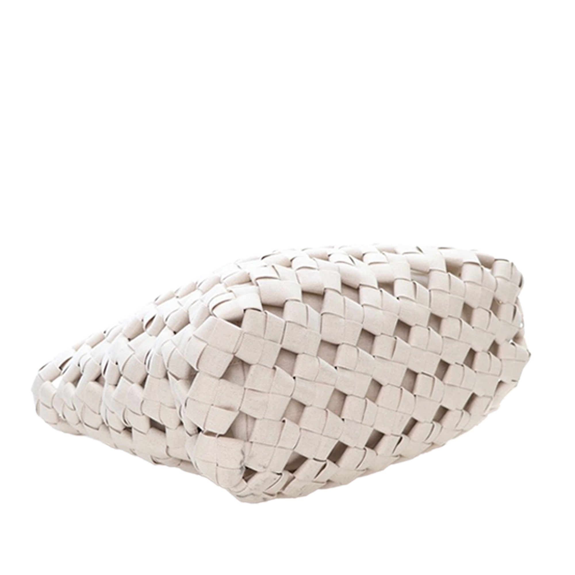 Bottega Veneta Canvas Intrecciato Hand Knotted Tote - image 6