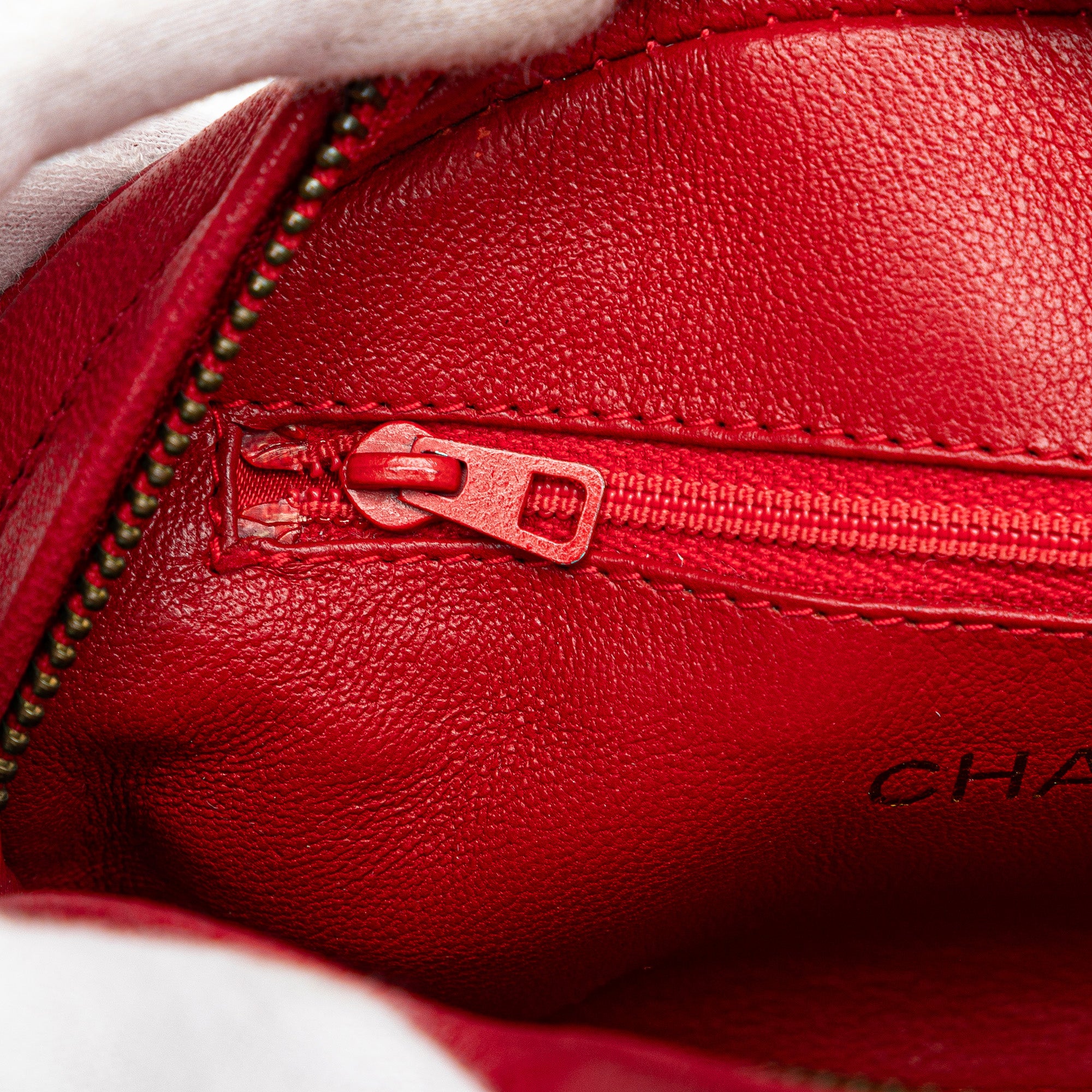 Chanel CC Lambskin Tassel Oval Camera Bag - image 10