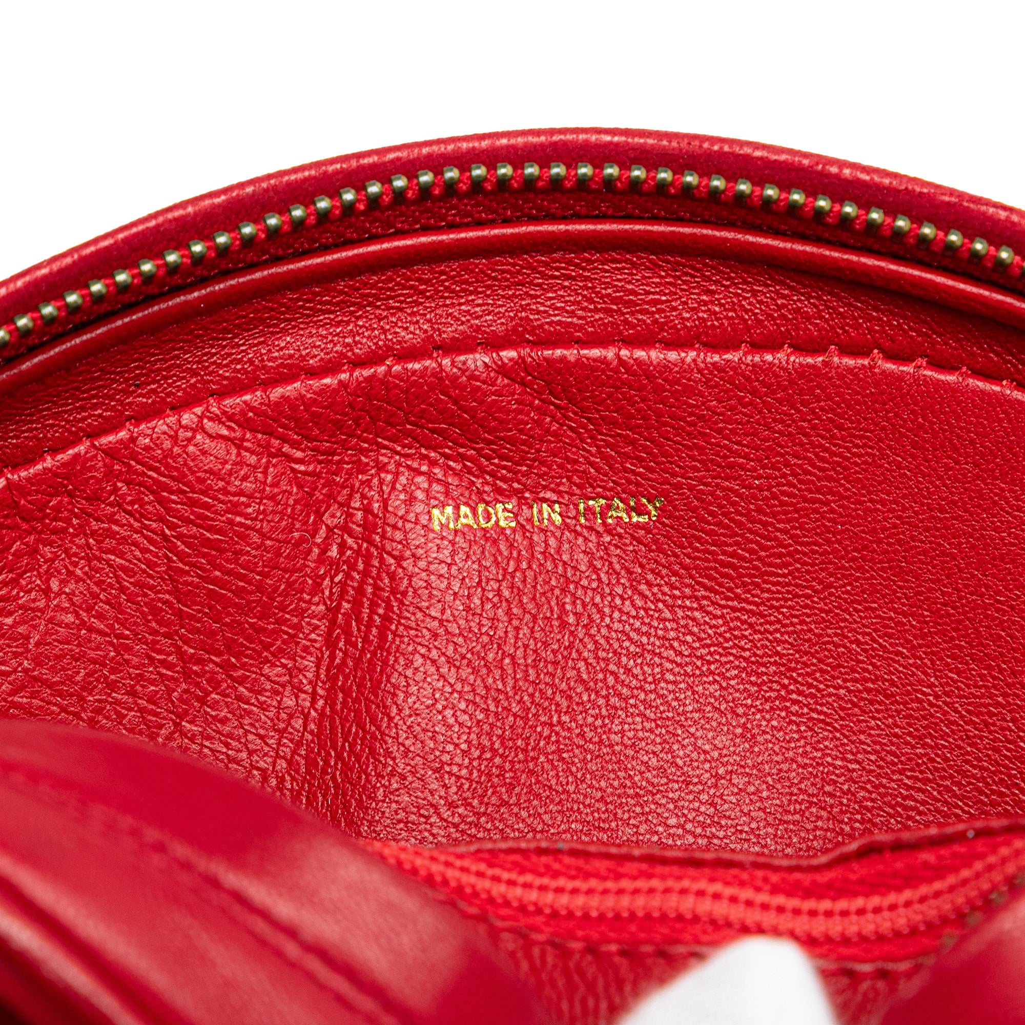 Chanel CC Lambskin Tassel Oval Camera Bag - image 6