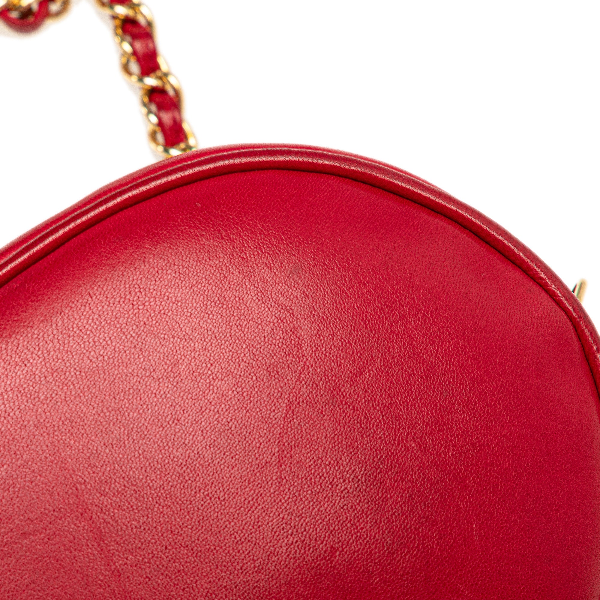Chanel CC Lambskin Tassel Oval Camera Bag - image 9