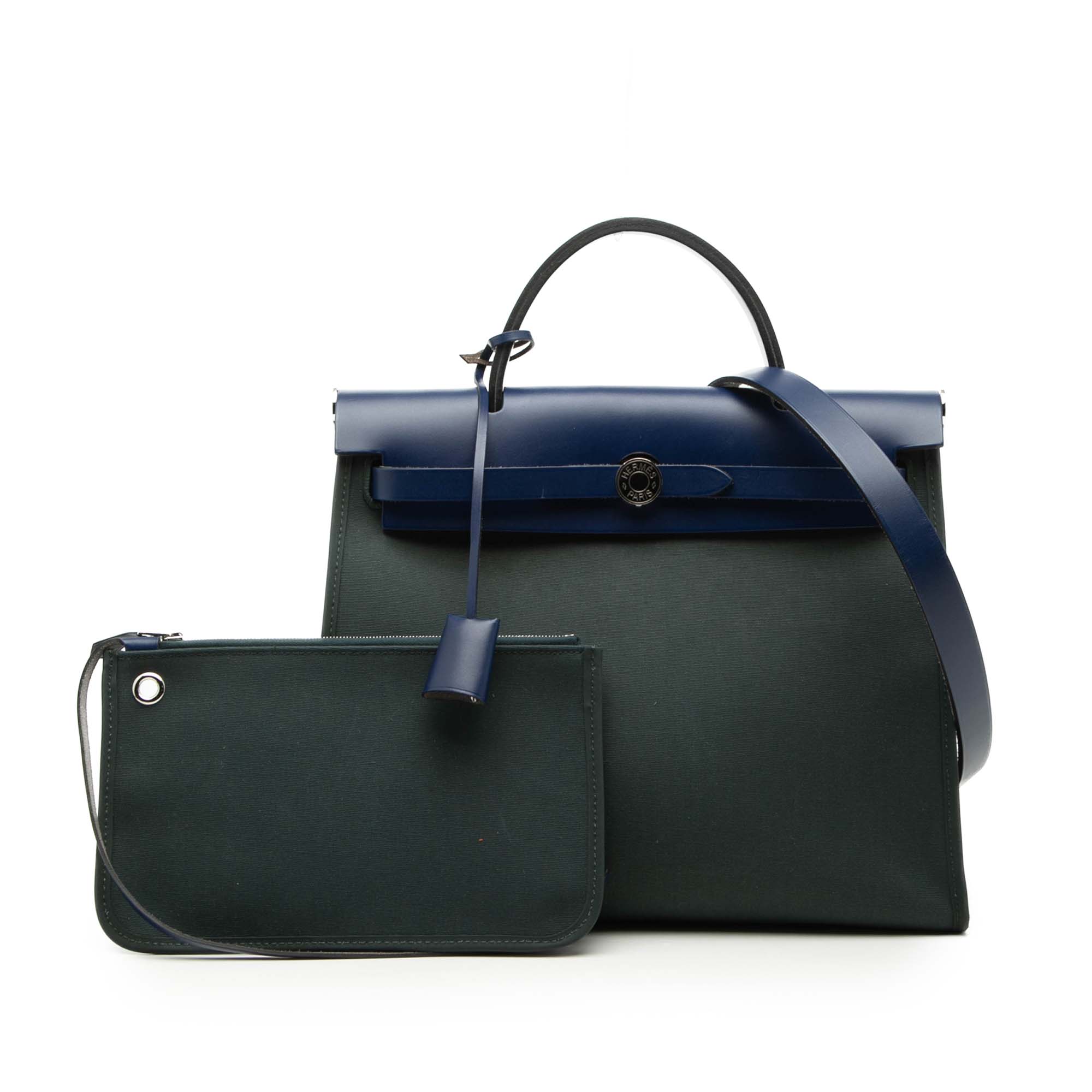 Hermès Toile Herbag Zip 31 - image 8