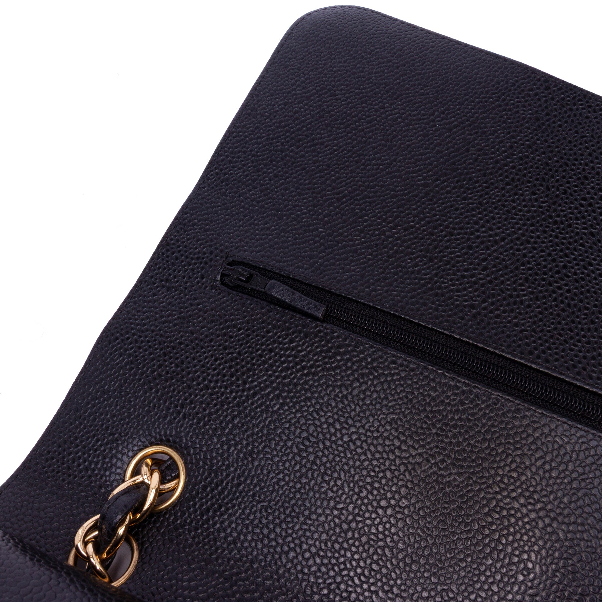Chanel Maxi Classic Caviar Double Flap - image 9