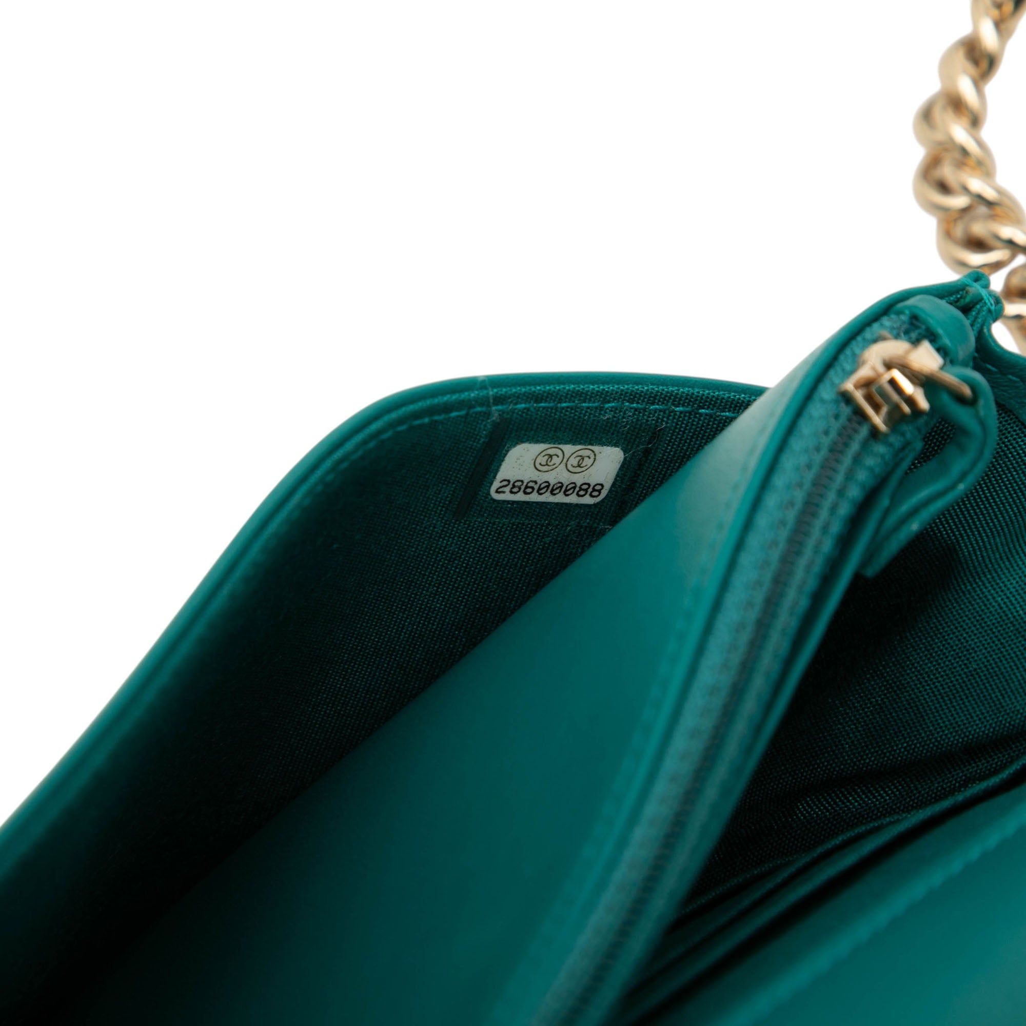 Chanel Quilted Lambskin Boy Wallet On Chain - image 6
