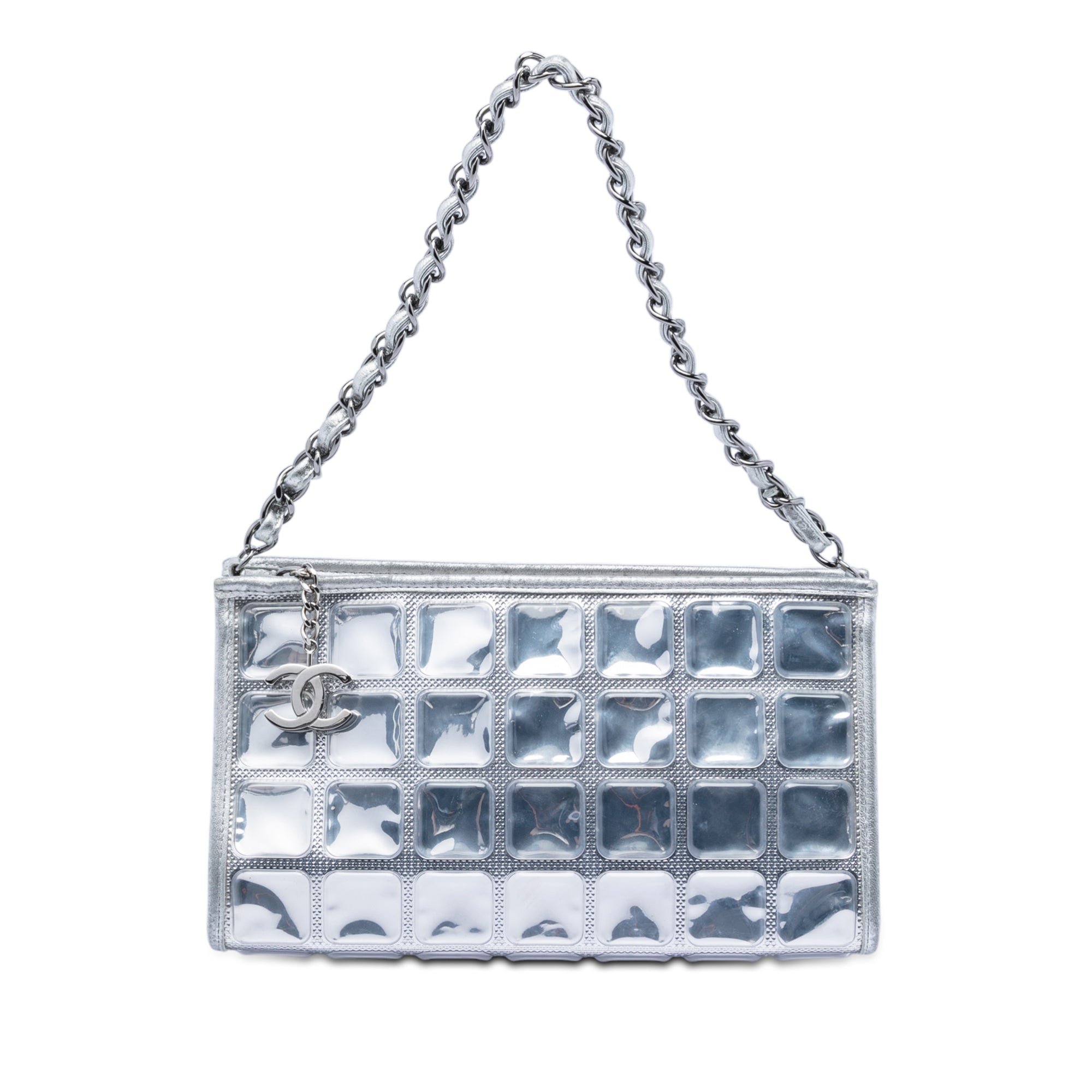 Chanel Vinyl Ice Cube Pochette - image 1