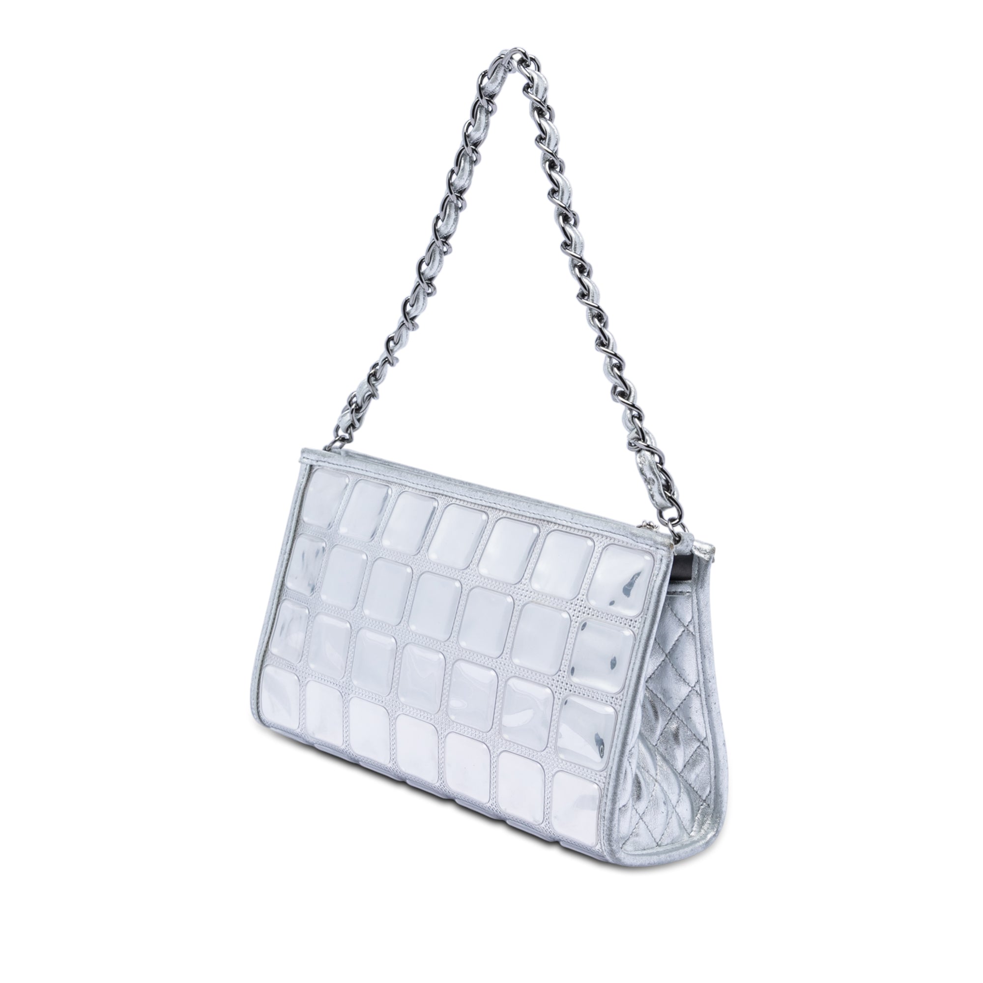 Chanel Vinyl Ice Cube Pochette - image 2