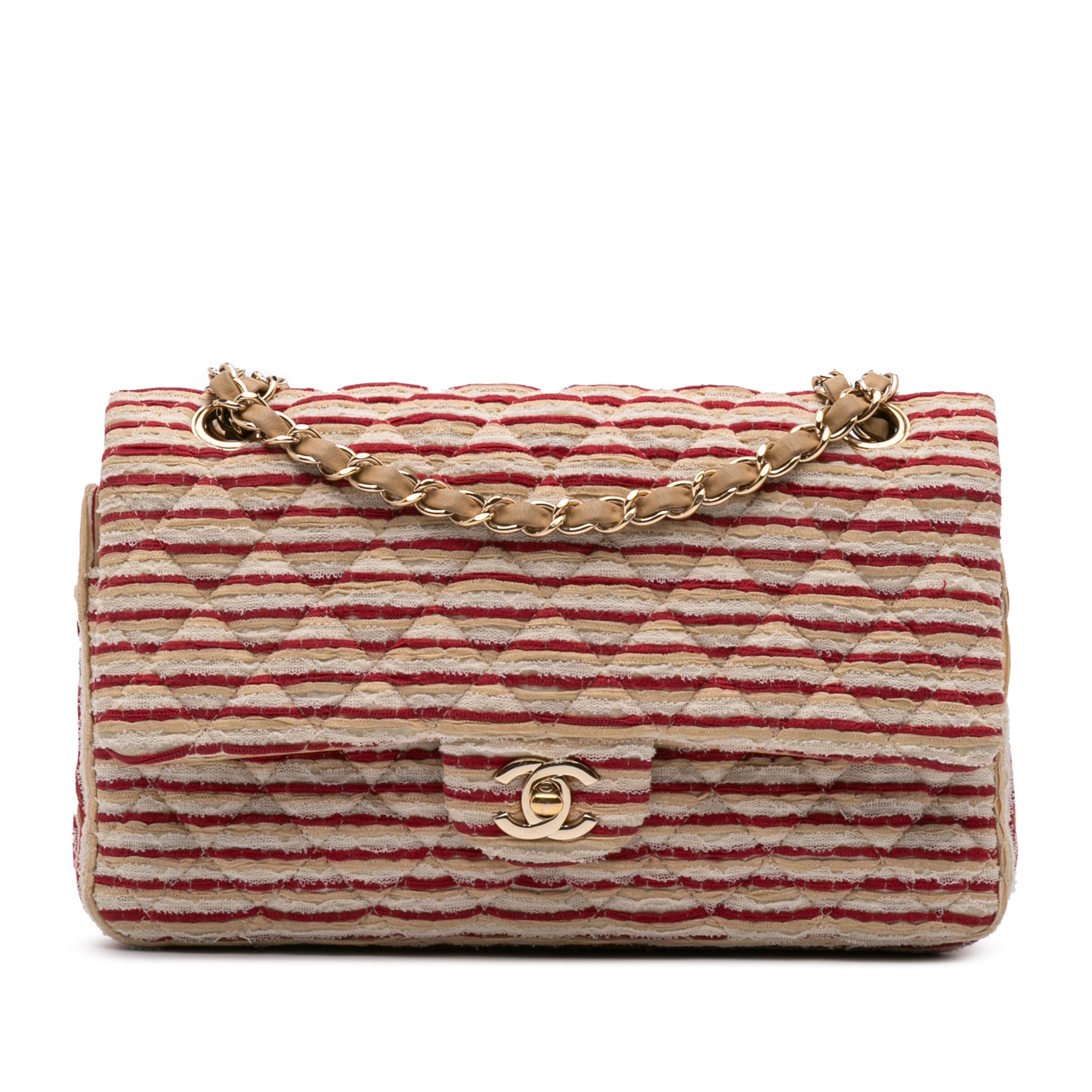 Chanel Medium Classic Jersey Coco Sailor Double Flap - image 1