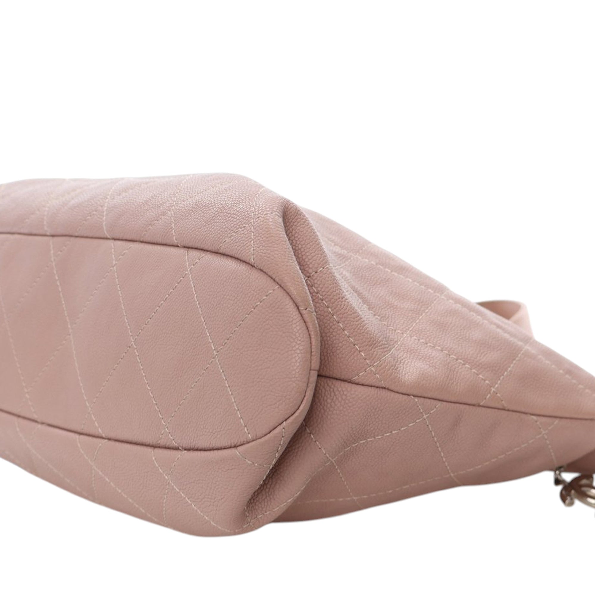 Chanel Quilted Caviar Shopping Tote - image 11