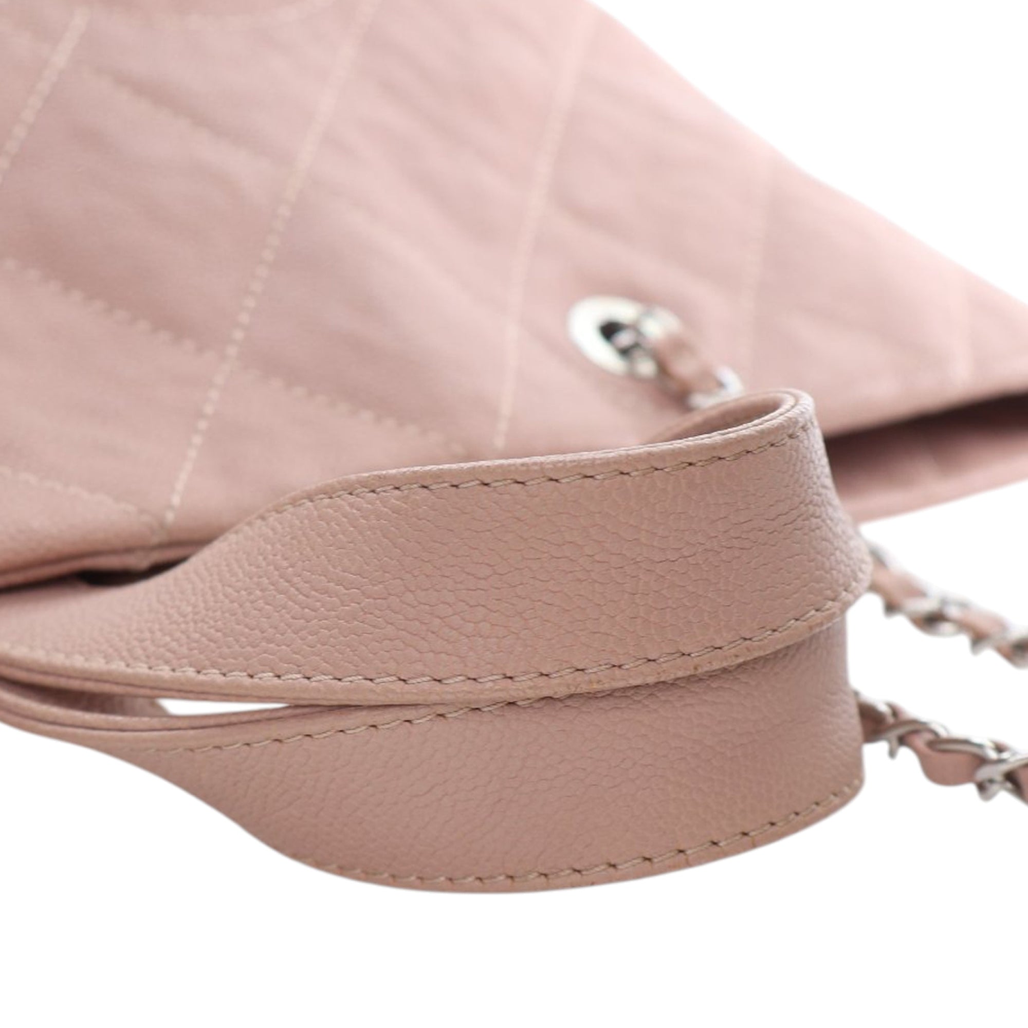 Chanel Quilted Caviar Shopping Tote - image 13