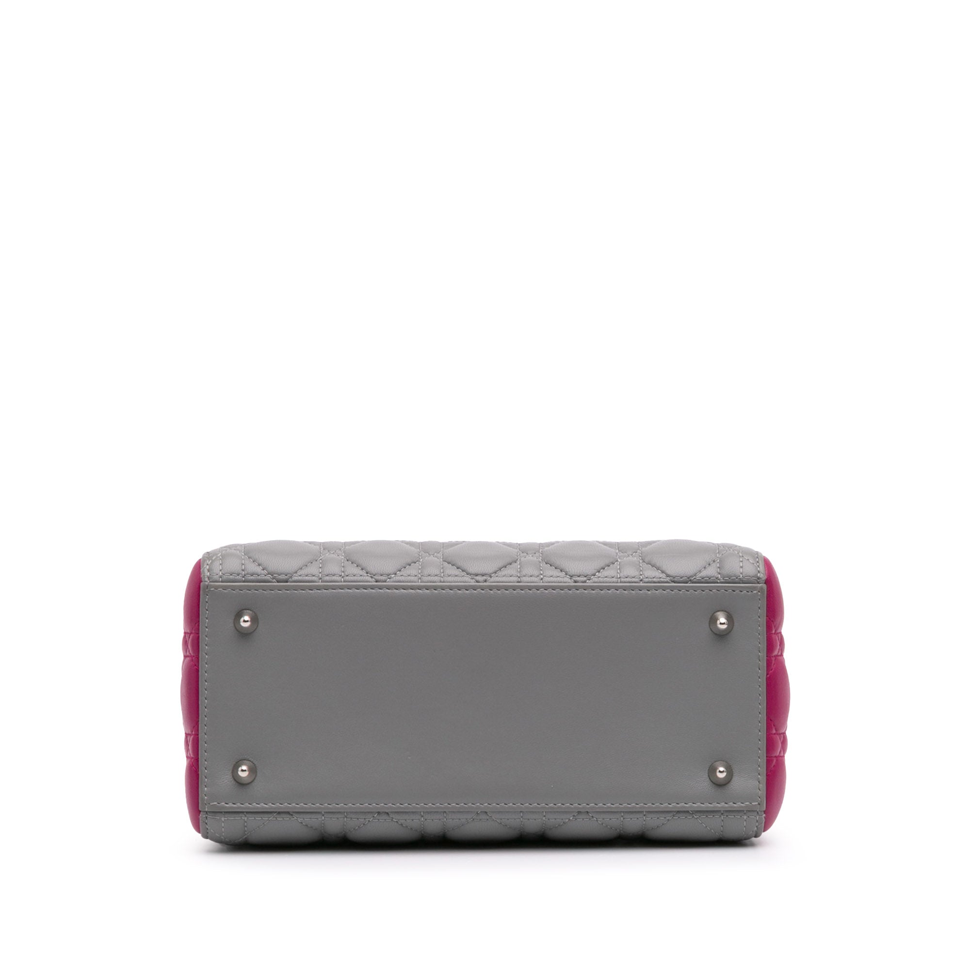 Dior Medium Bicolor Lambskin Cannage Lady Dior - image 3