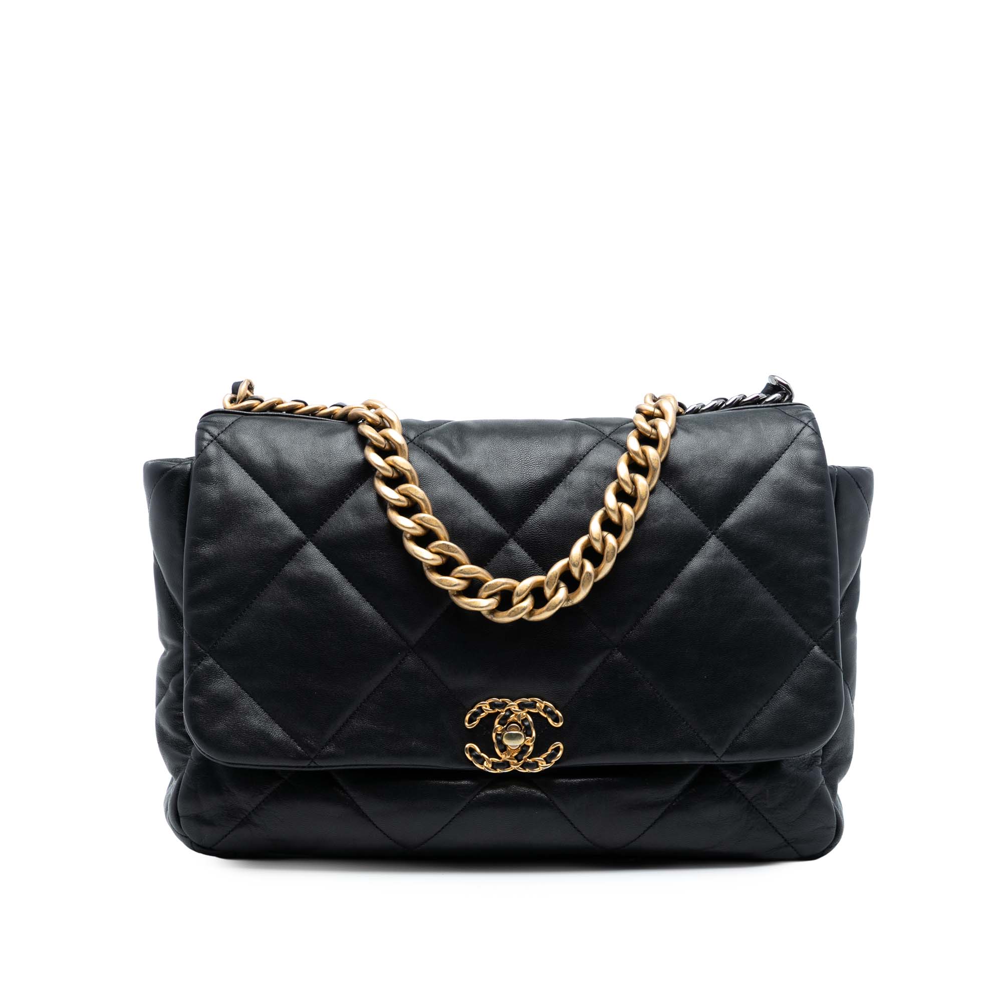 Chanel Maxi Lambskin 19 Flap - image 1