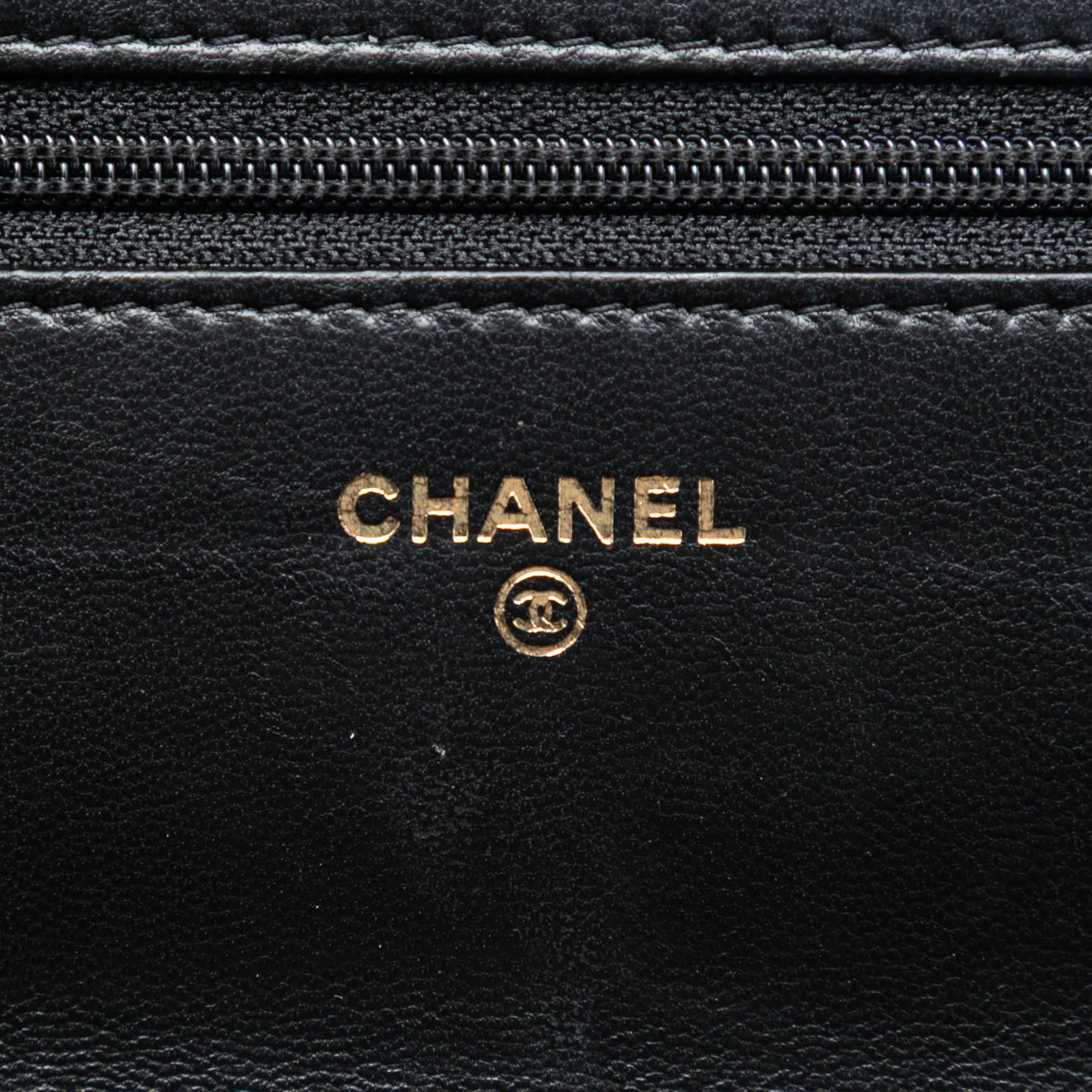 Chanel Quilted Lambskin Golden Class Wallet On Chain - image 5