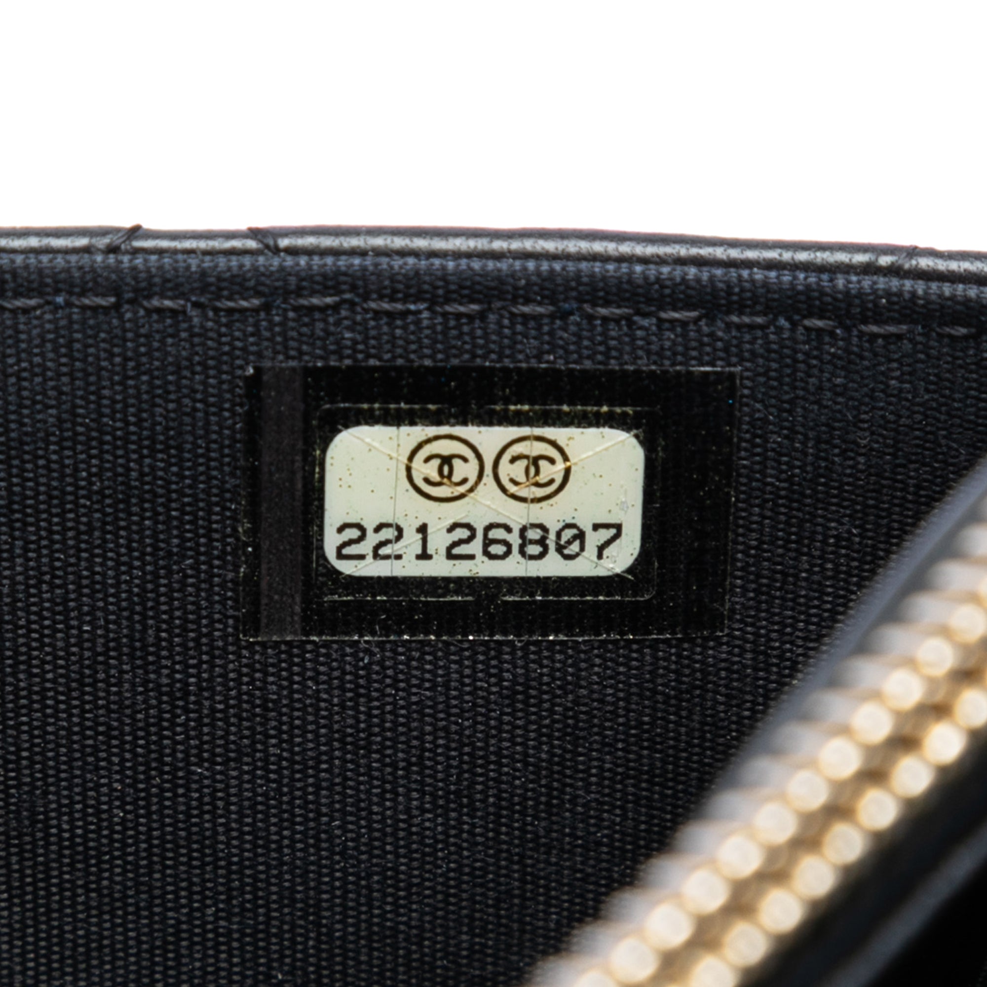 Chanel Quilted Lambskin Golden Class Wallet On Chain - image 6