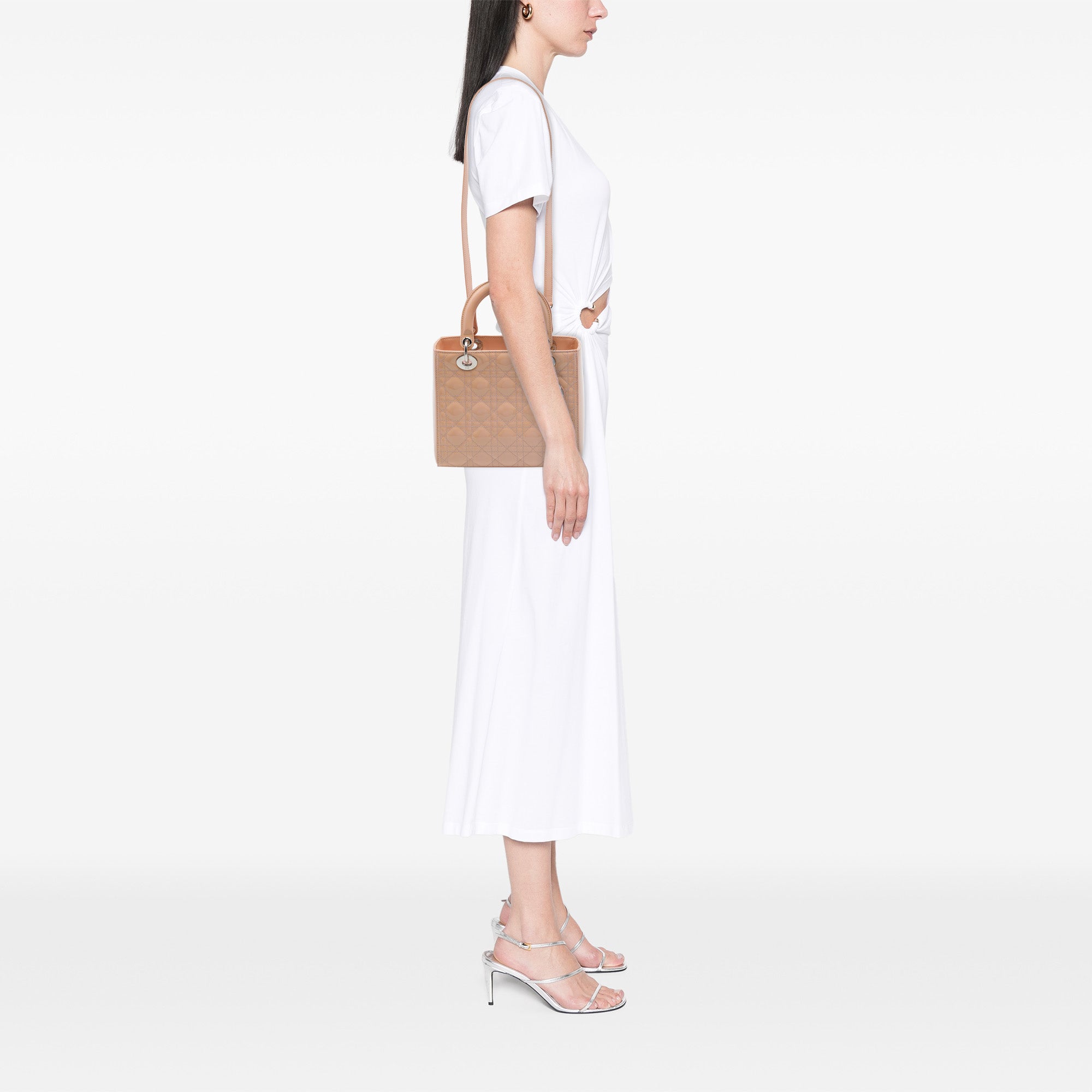 Dior Medium Patent Cannage Lady Dior - image 6