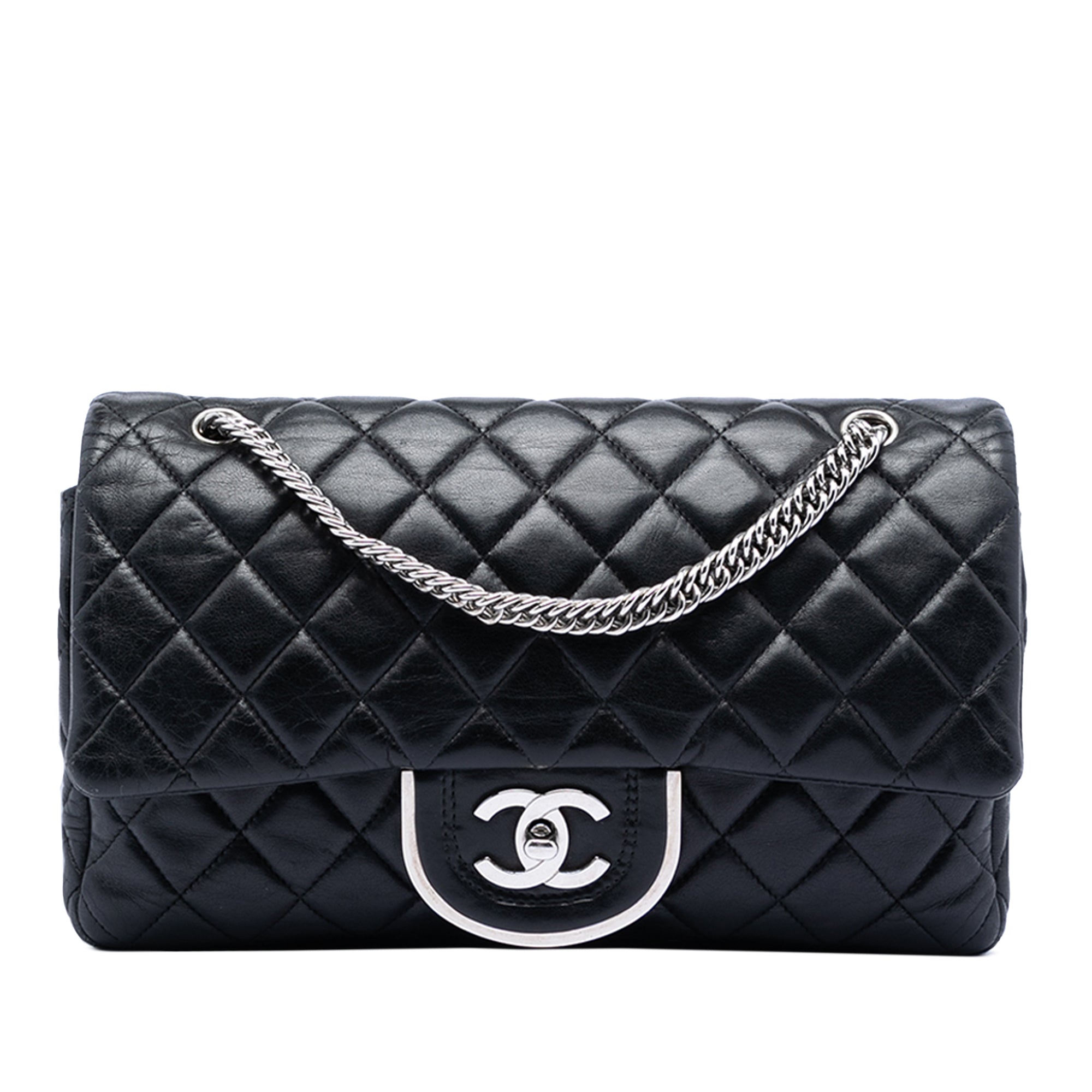 Chanel Paris Edinburgh Medium Lambskin Coco Sporran Flap - image 1
