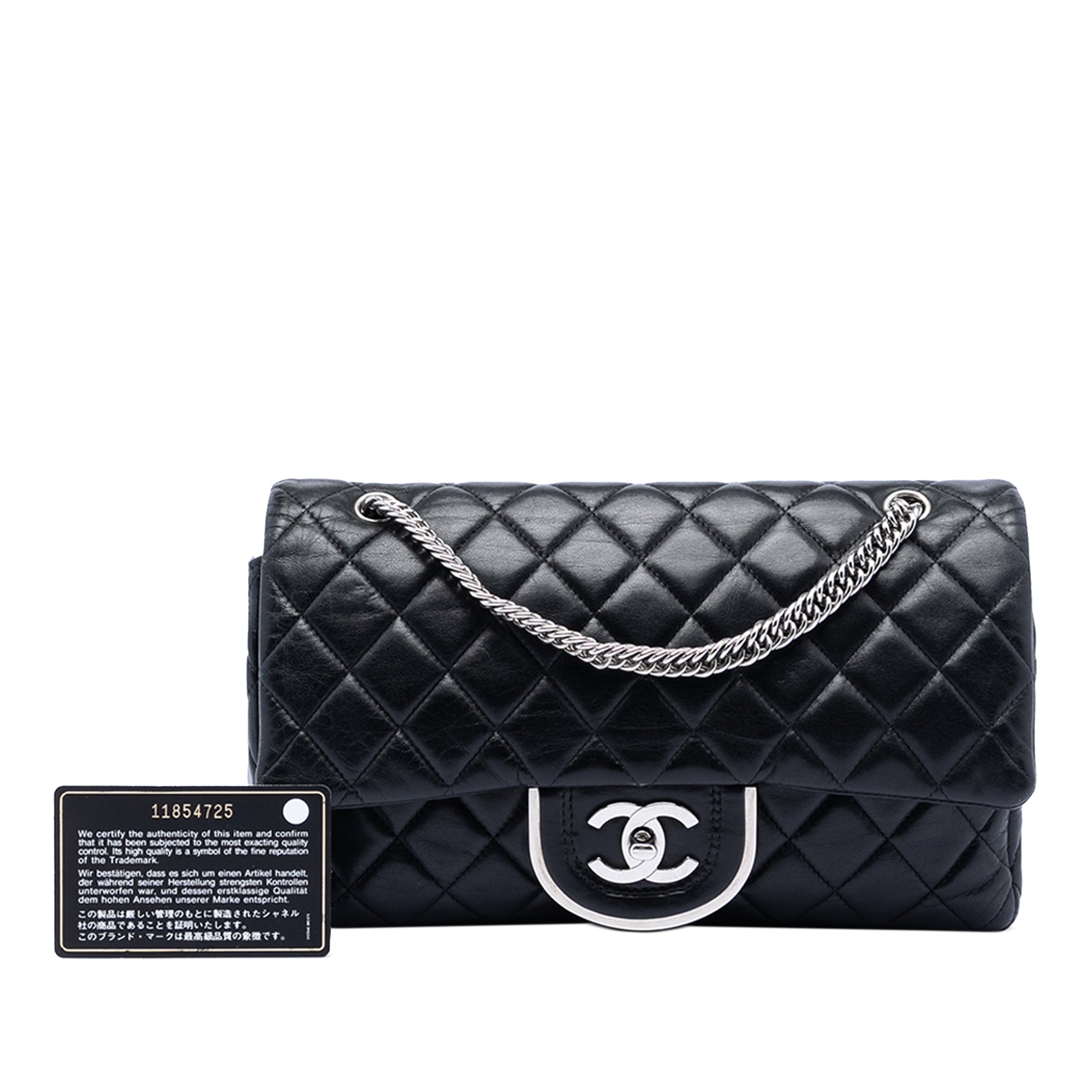 Chanel Paris Edinburgh Medium Lambskin Coco Sporran Flap - image 8