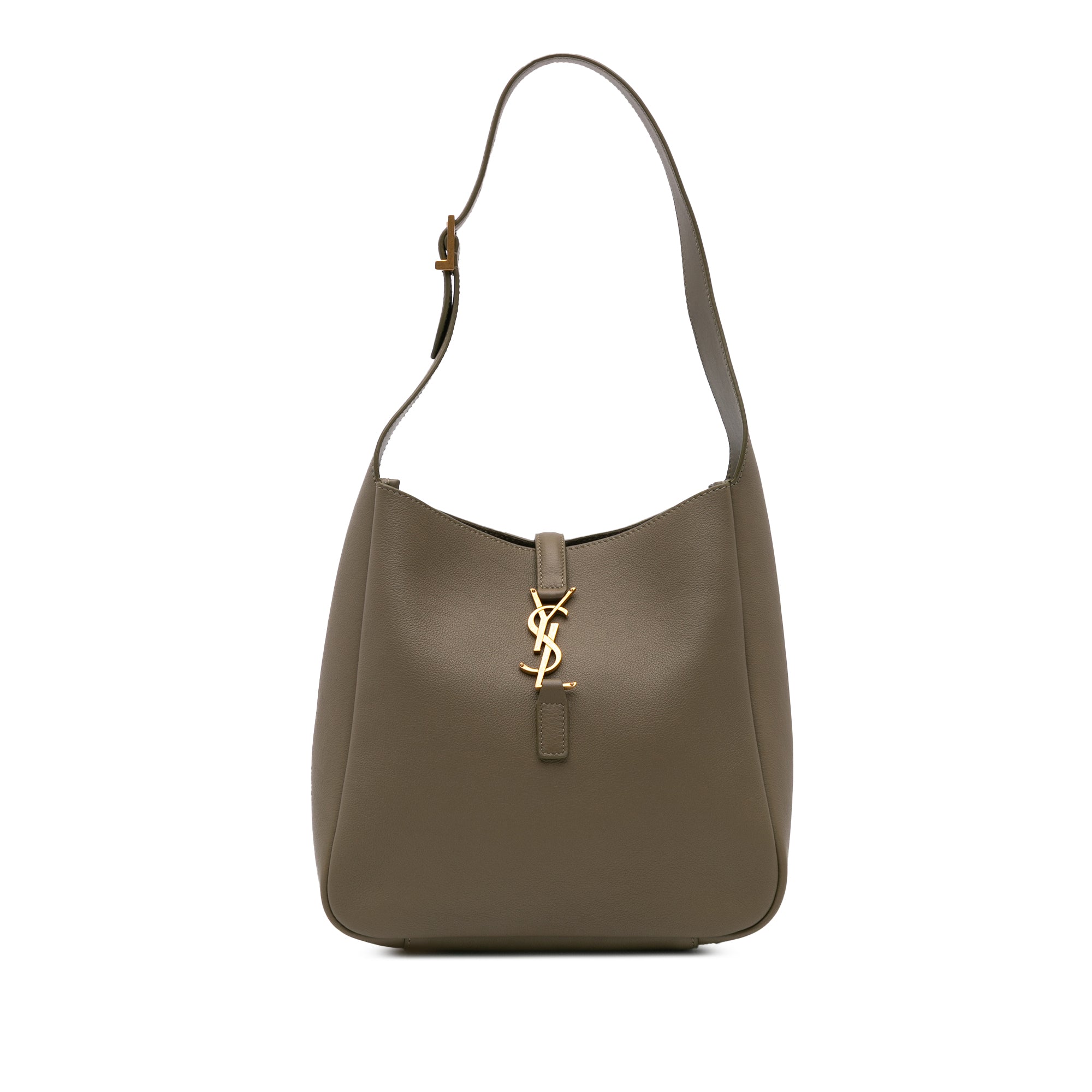Saint Laurent Small Grained Calfskin Supple Le 5 a 7 Soft Hobo - image 1