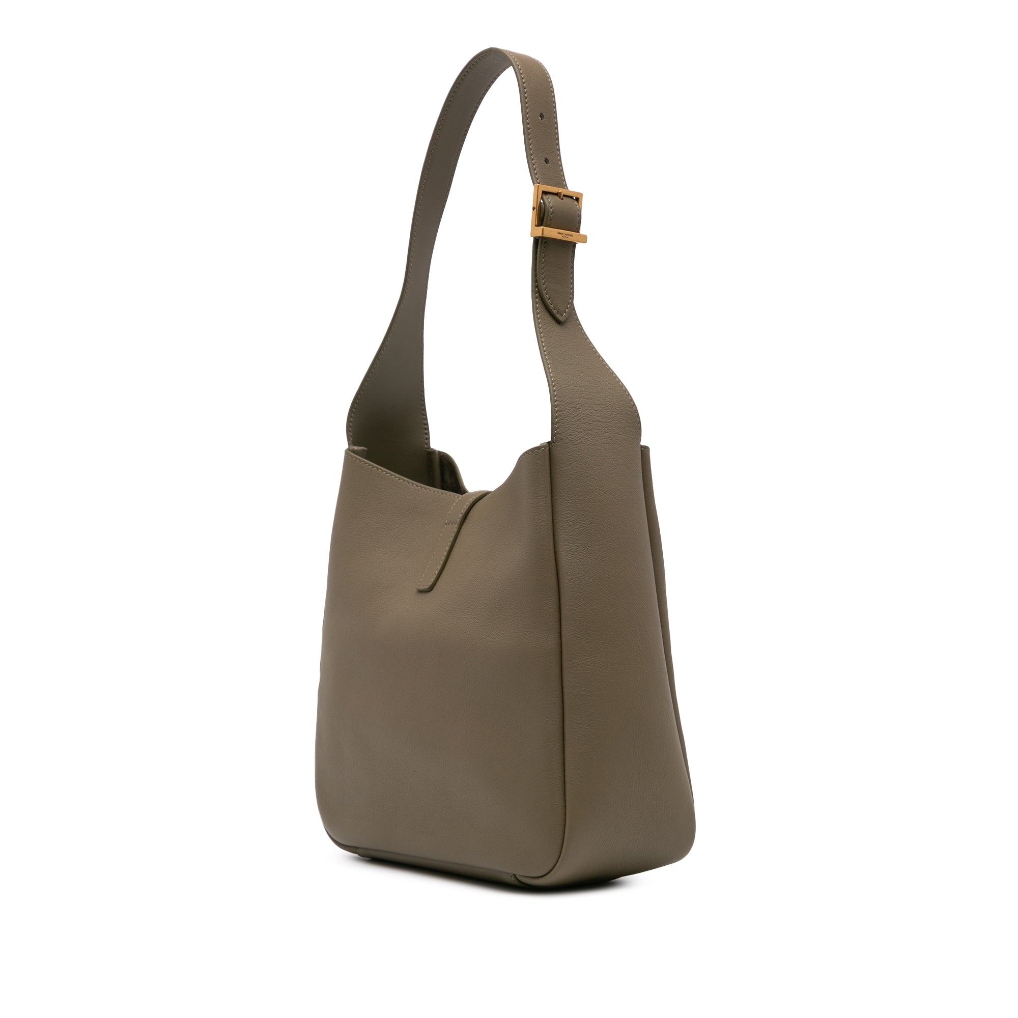 Saint Laurent Small Grained Calfskin Supple Le 5 a 7 Soft Hobo - image 2