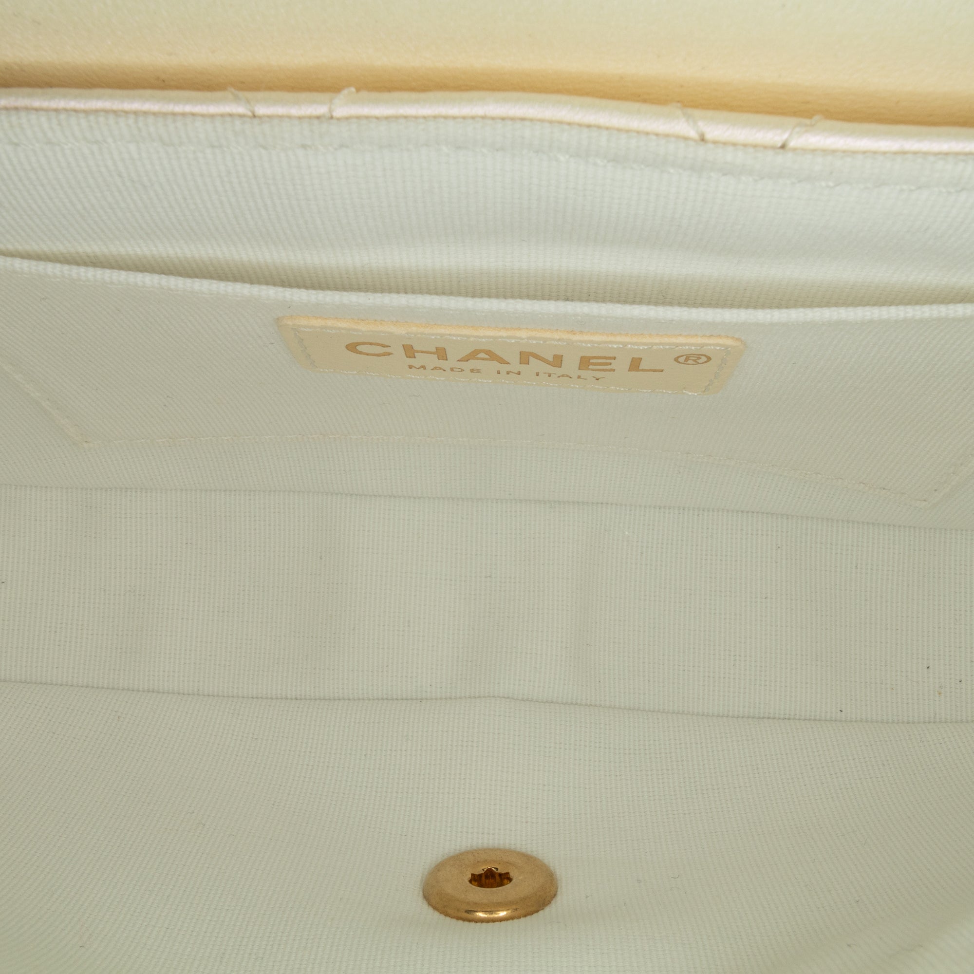 Chanel CC Quilted Lambskin Top Handle Bag - image 4