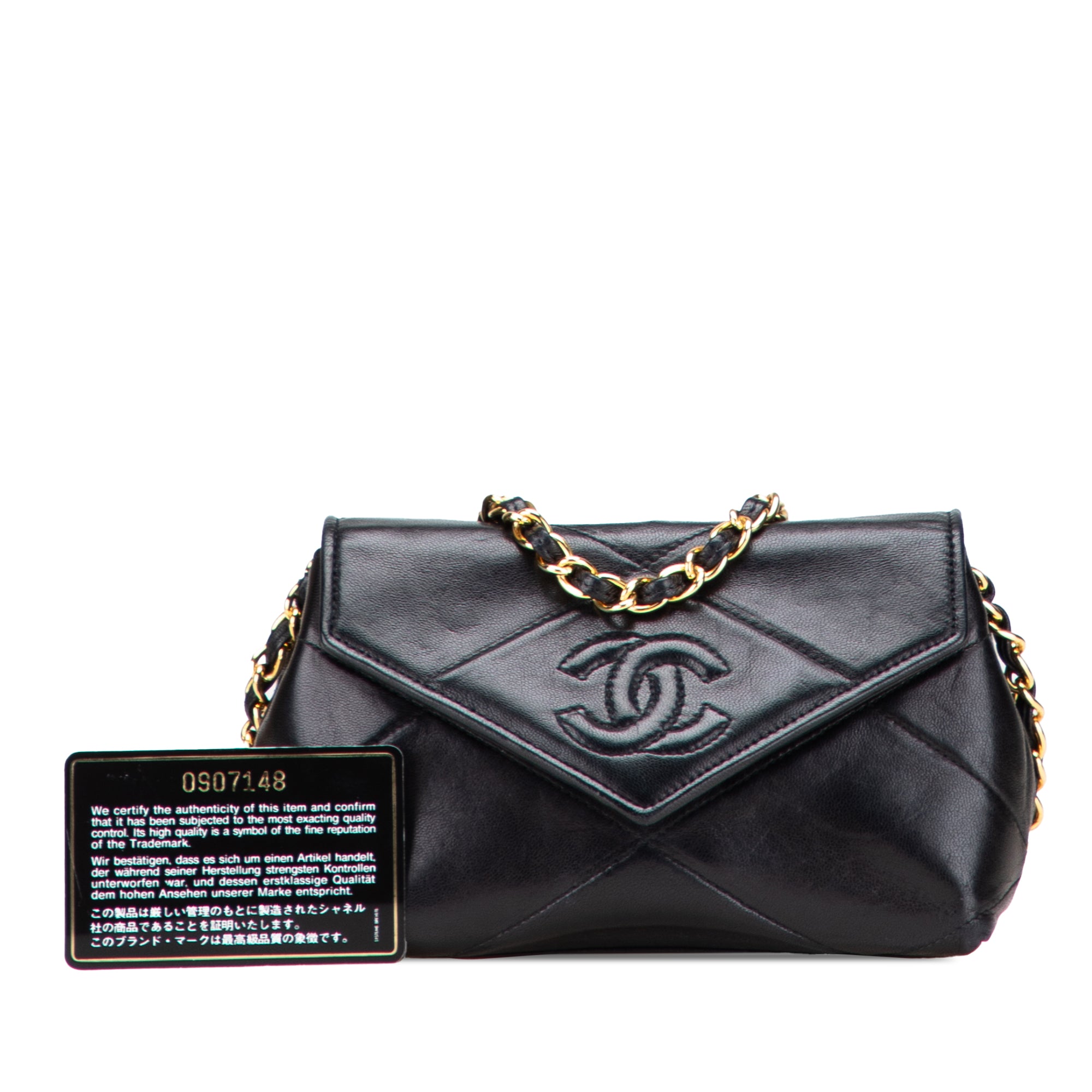 Chanel Mini CC Quilted Lambskin Single Flap - image 10