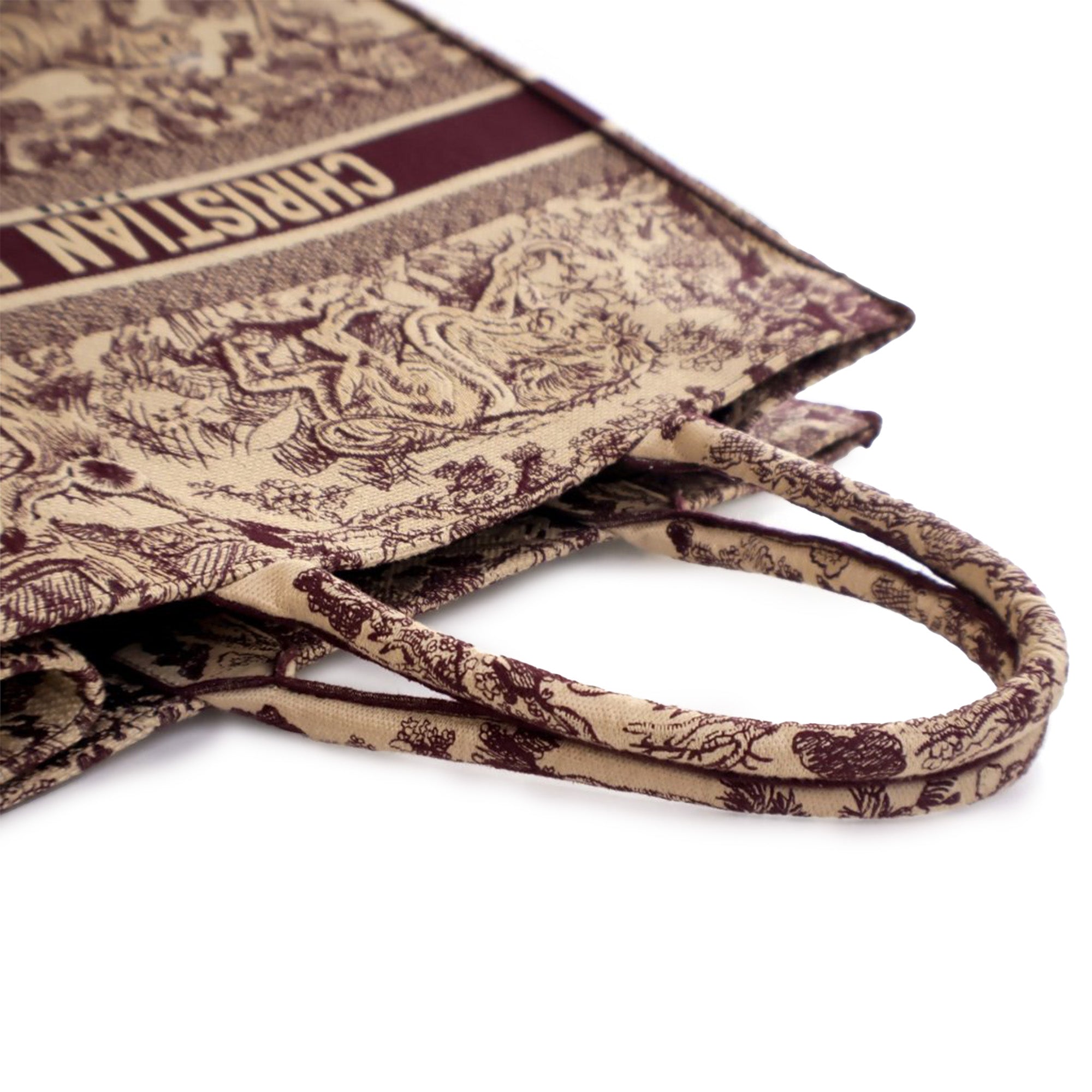 Dior Large Canvas Embroidered Dioriviera Toile De Jouy Book Tote - image 12
