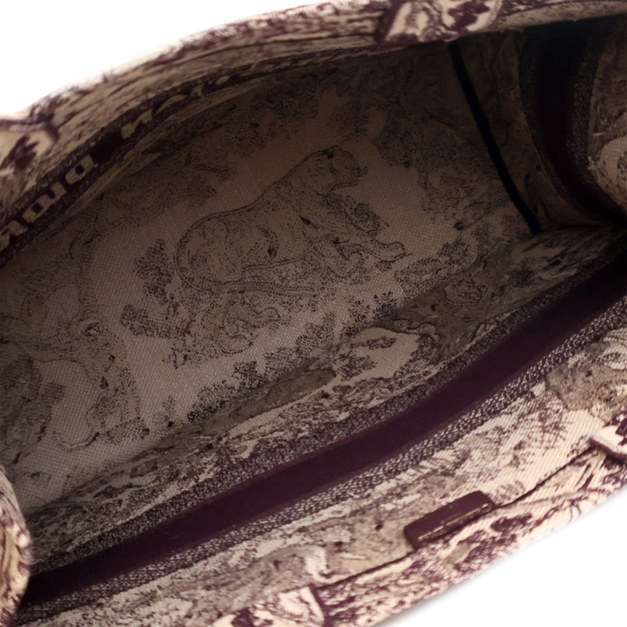Dior Large Canvas Embroidered Dioriviera Toile De Jouy Book Tote - image 4