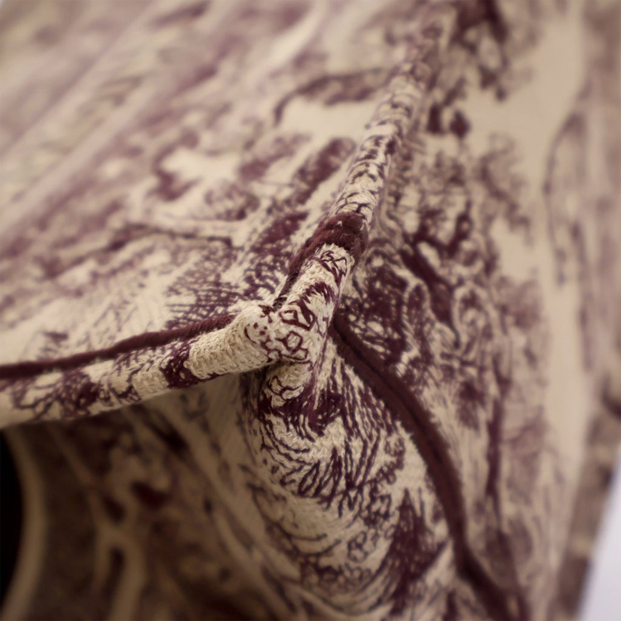 Dior Large Canvas Embroidered Dioriviera Toile De Jouy Book Tote - image 8