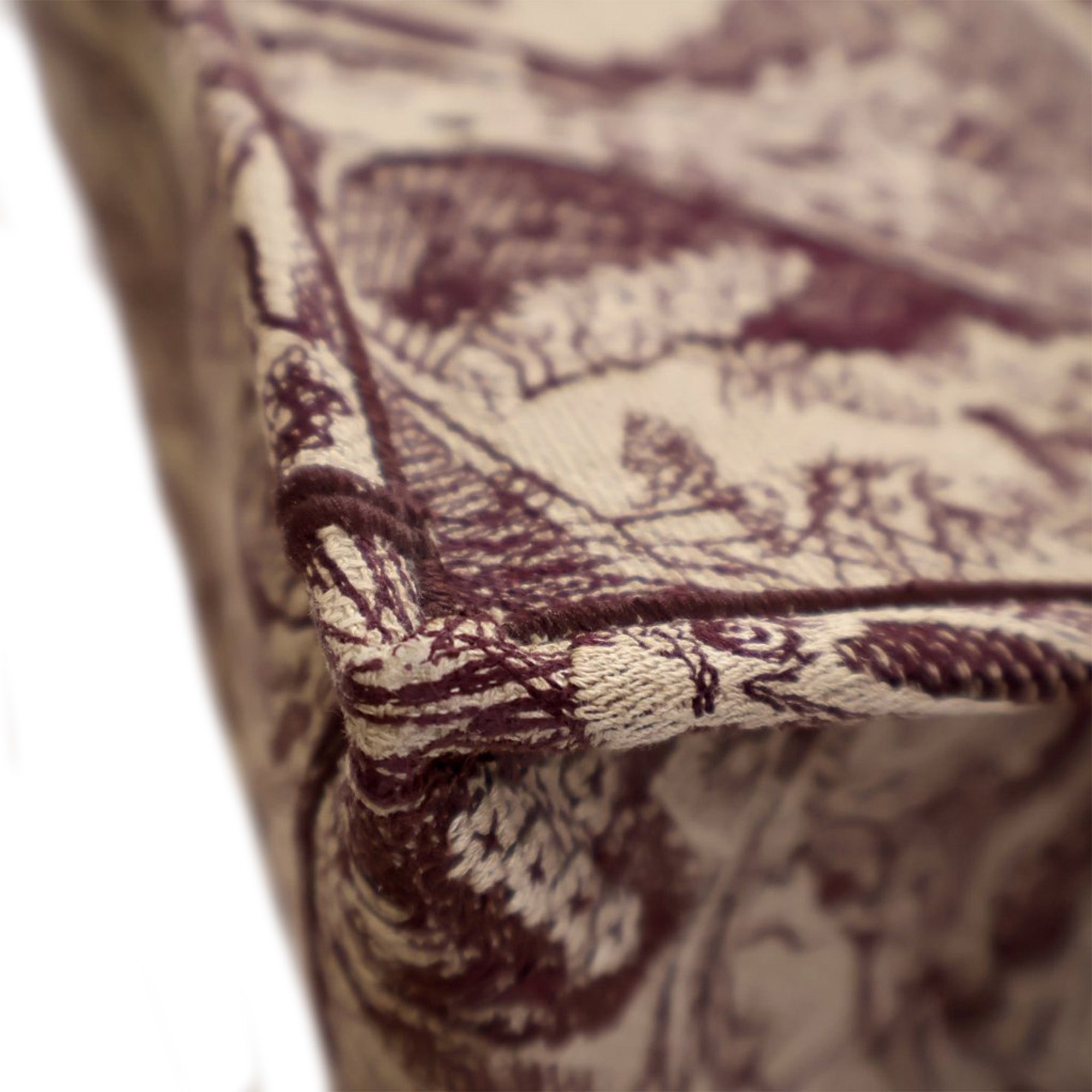 Dior Large Canvas Embroidered Dioriviera Toile De Jouy Book Tote - image 9