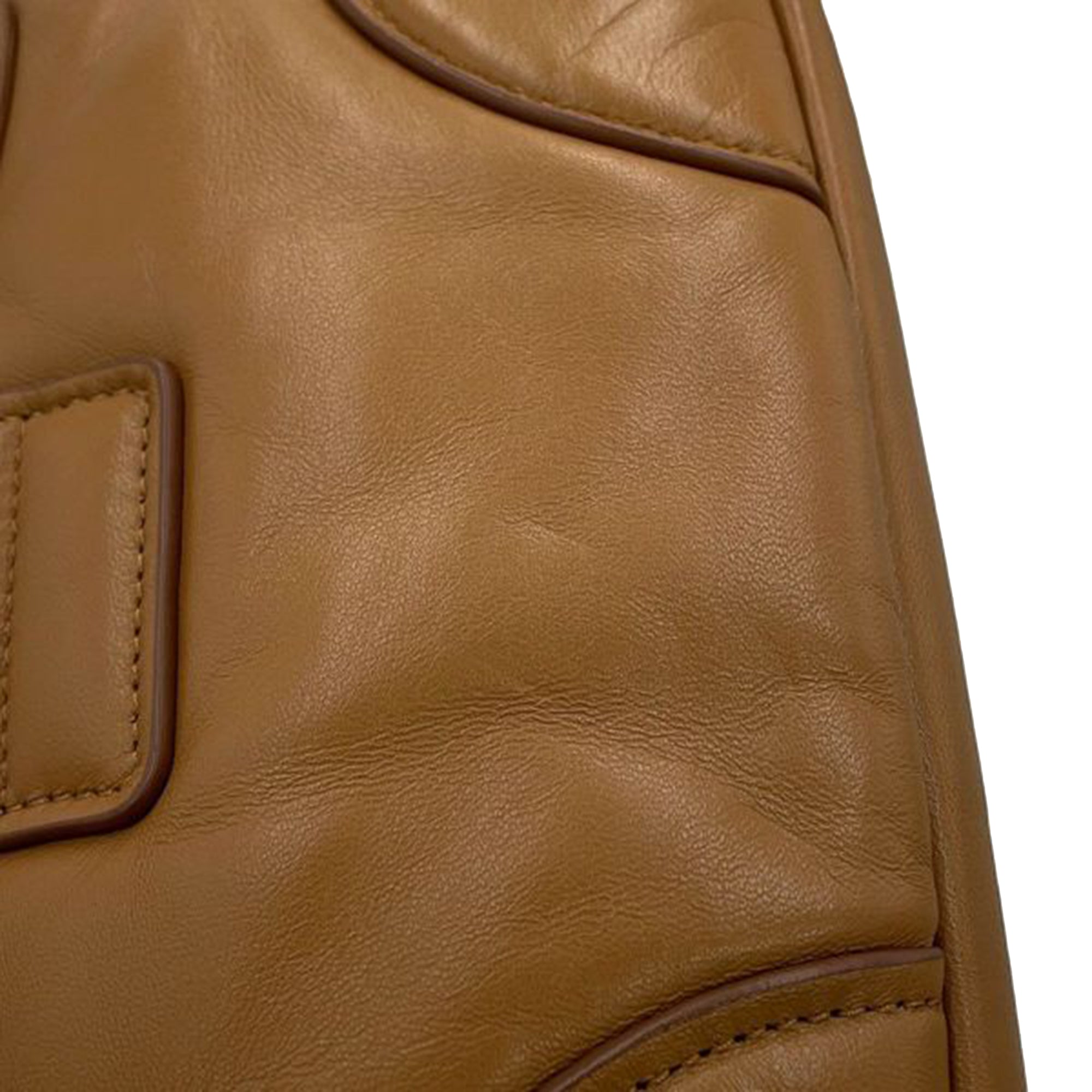 Prada Nappa Soft Padded Re Edition 2002 Moon Satchel - image 11