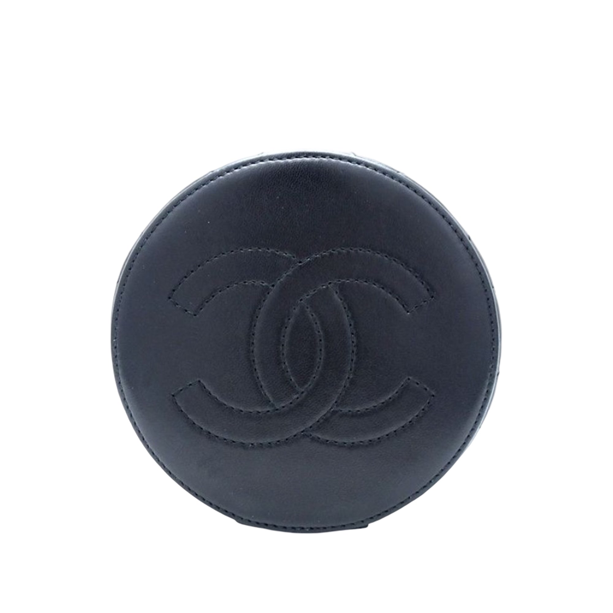 Chanel Small Quilted Lambskin Side Note Vanity Case - image 3
