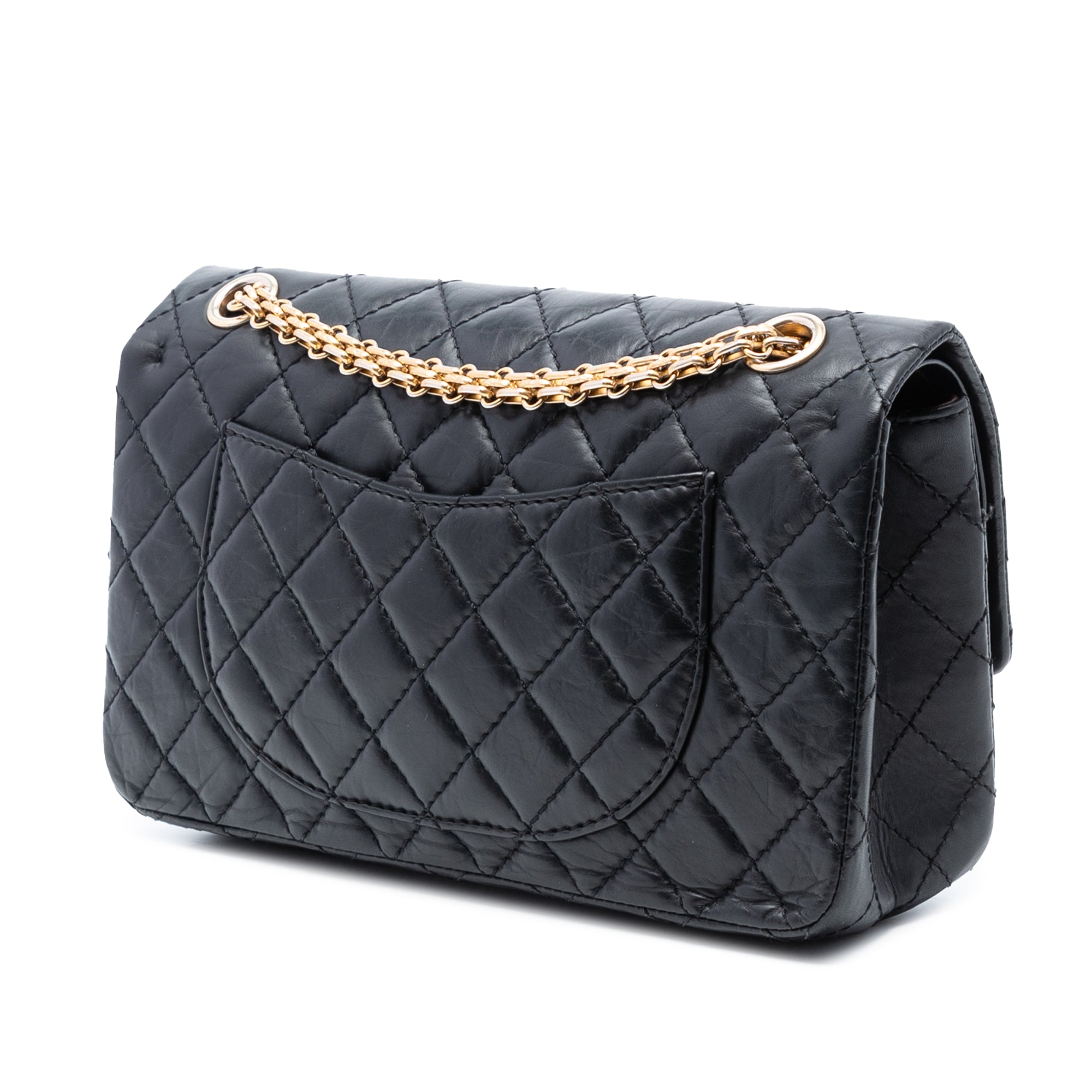 Chanel Quilted Aged Calfskin Reissue 2.55 Double Flap 225 - image 2